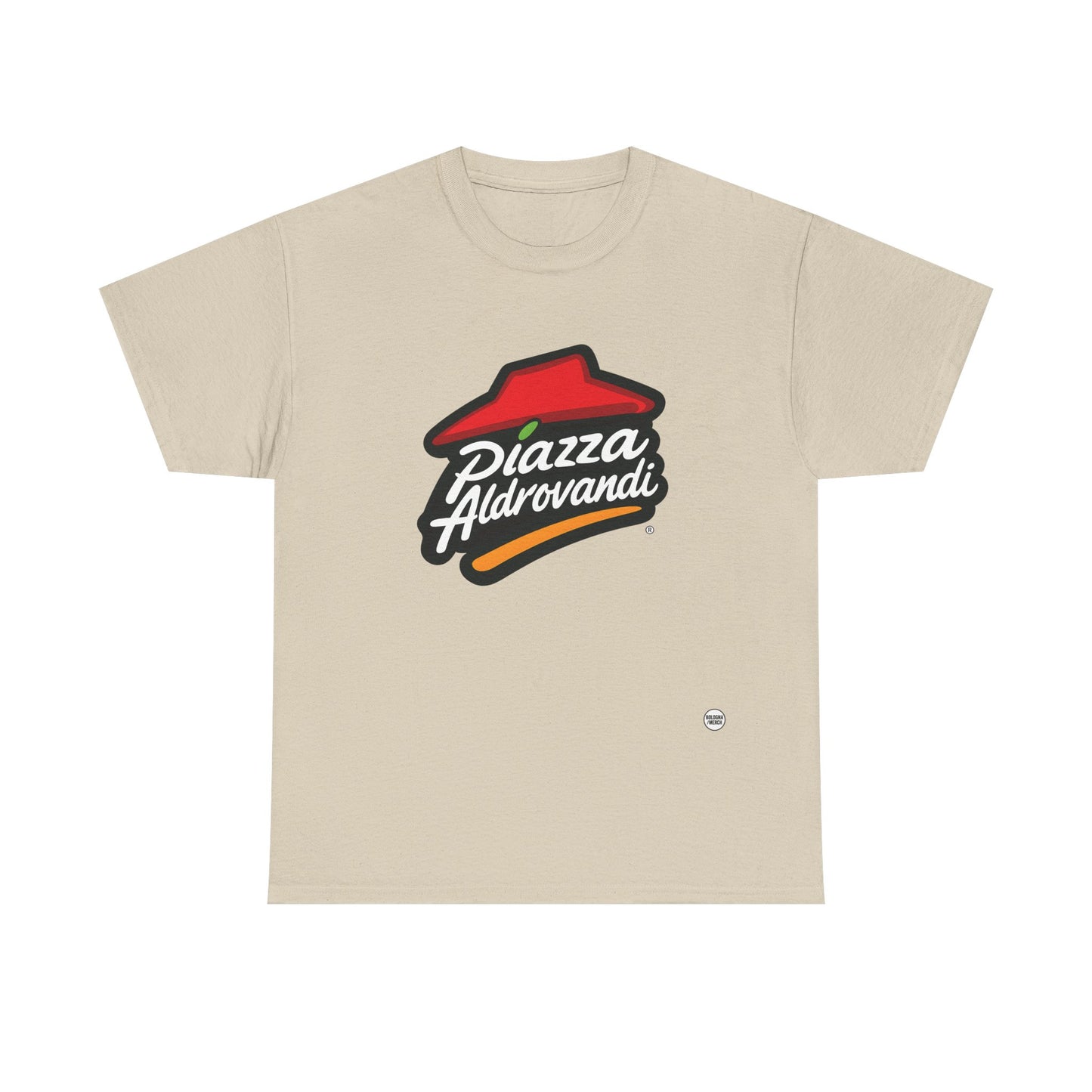 T-shirt “Piazza Aldrovandi” – Pizza edition