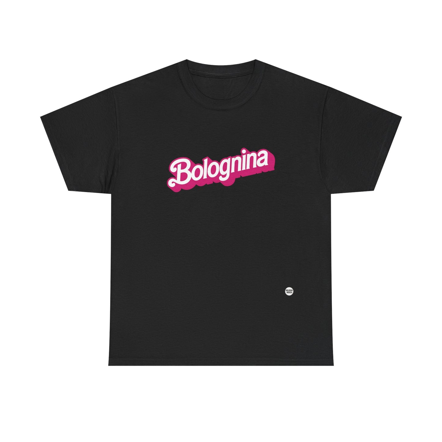 T-Shirt Unisex in Cotone Pesante con Design La Bolognina – Stile Urban, Vestibilità Classica, Idea Regalo Originale
