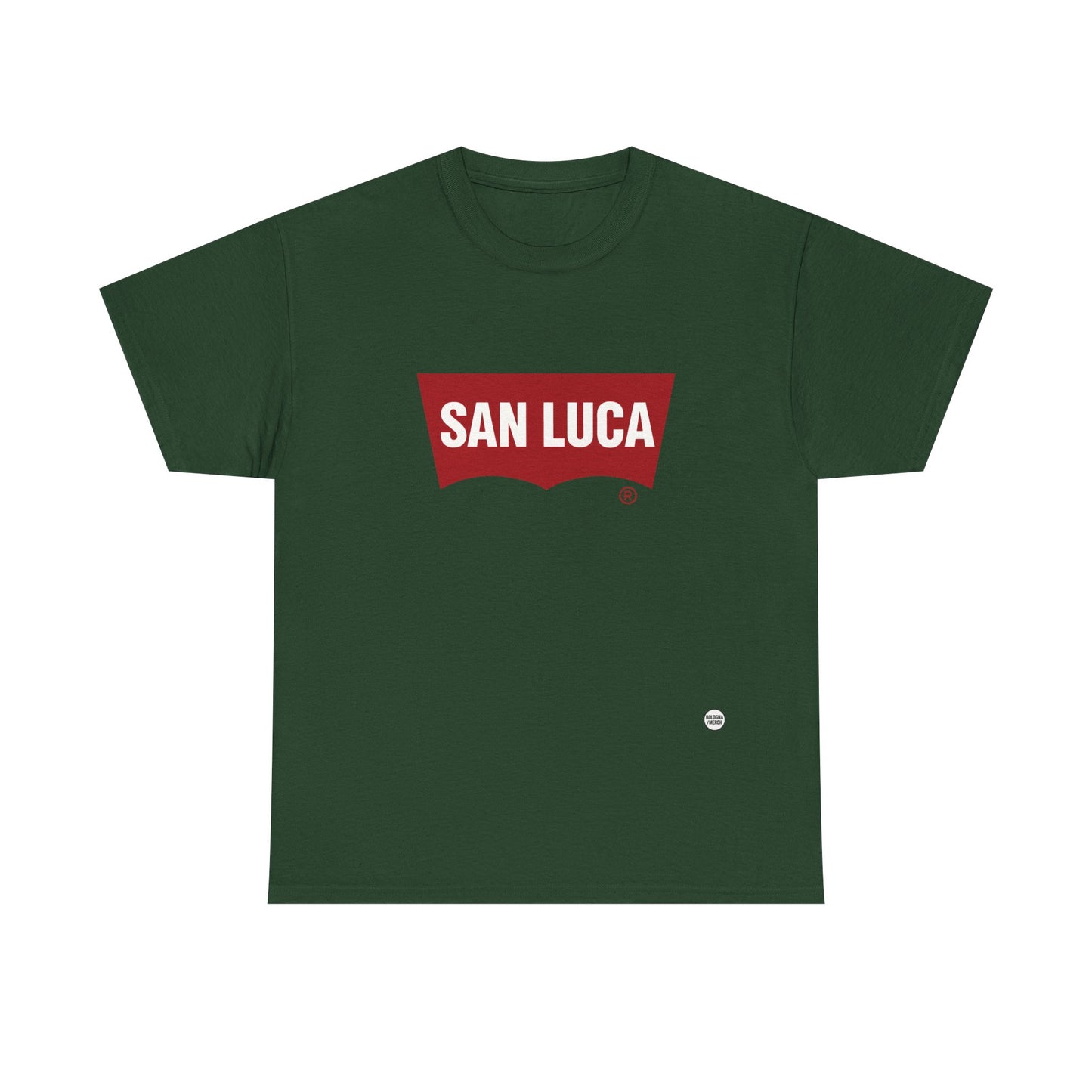 T-Shirt Unisex in Cotone Pesante – Omaggio al Santuario di San Luca a Bologna