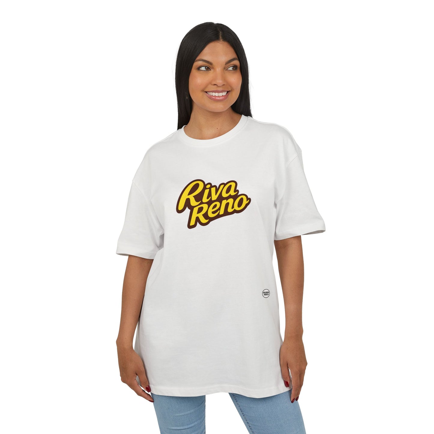 Riva Reno Oversize Tee, Casual Unisex T-Shirt for Streetwear Lovers, Comfortable Everyday Wear