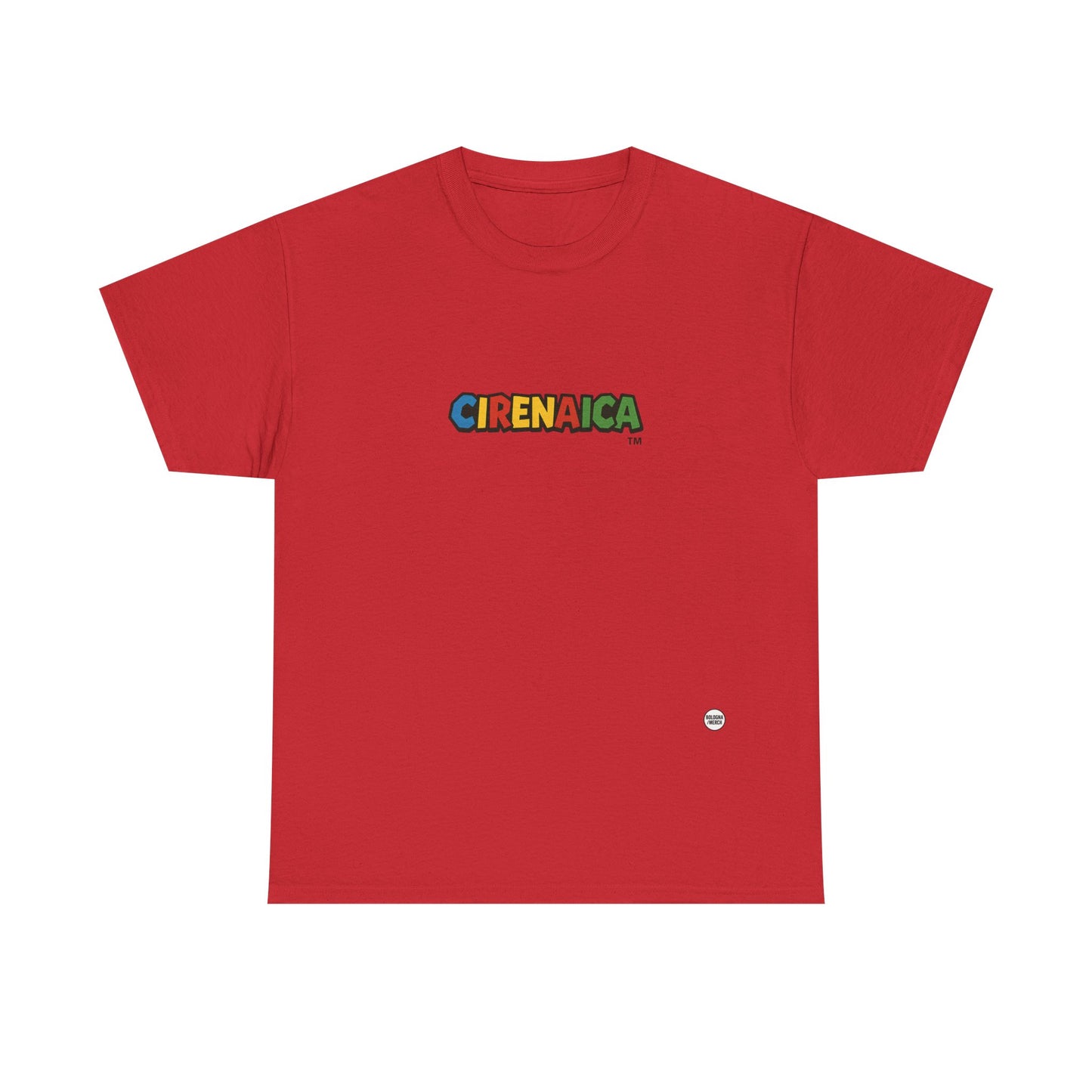 Cirenaica Unisex Heavy Cotton Tee - Casual Comfort for Everyday Wear