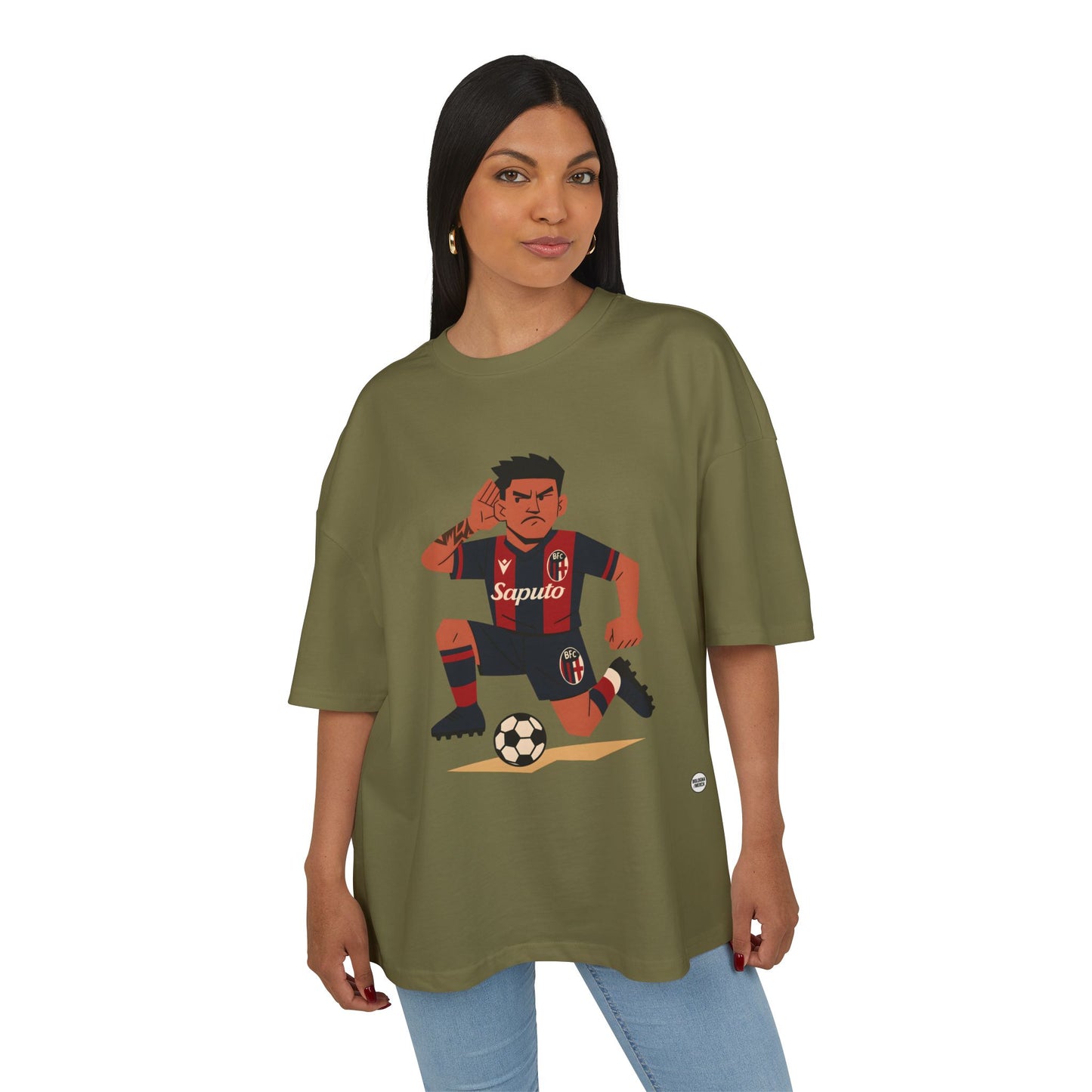 Maglietta Boxy “Santi Castro” – Unisex, Ultra Heavy Cotton