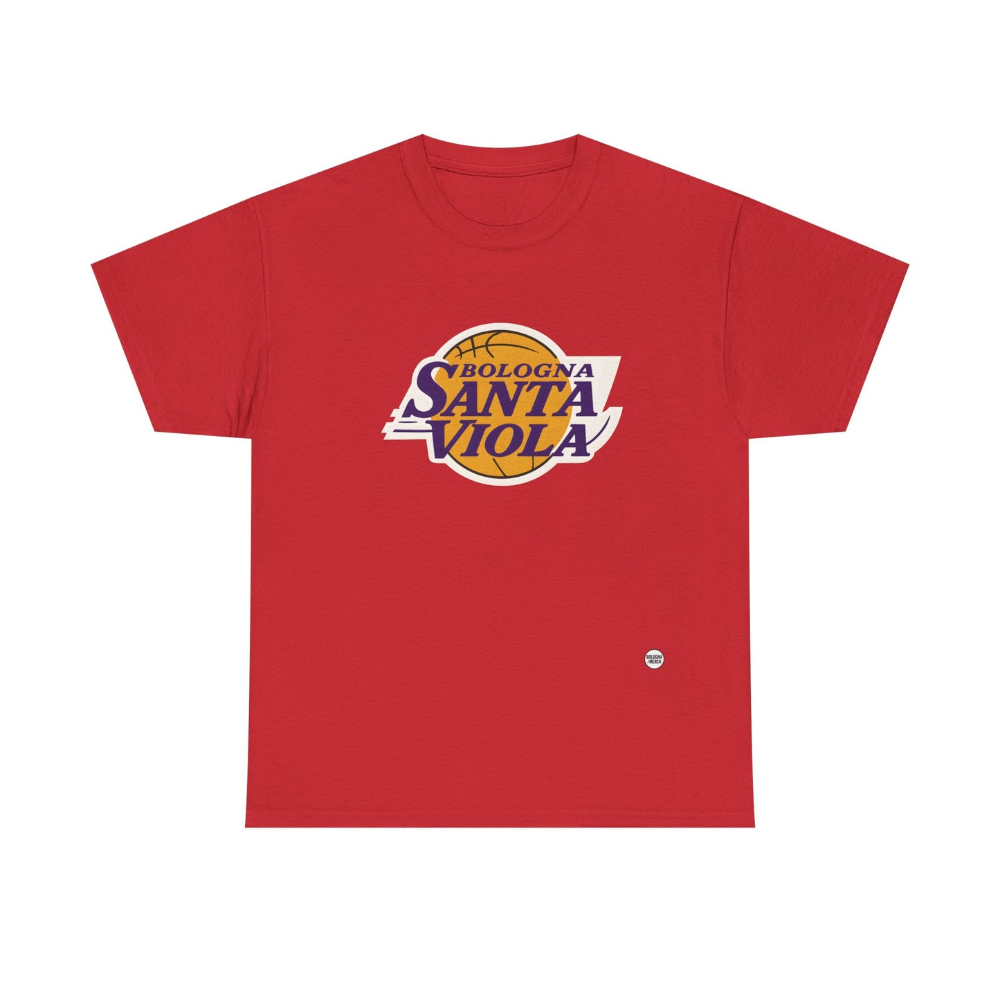 T-shirt Unisex Cotone Pesante "Santa Viola" Bologna – Maglietta Casual Comoda per Tutti i Giorni