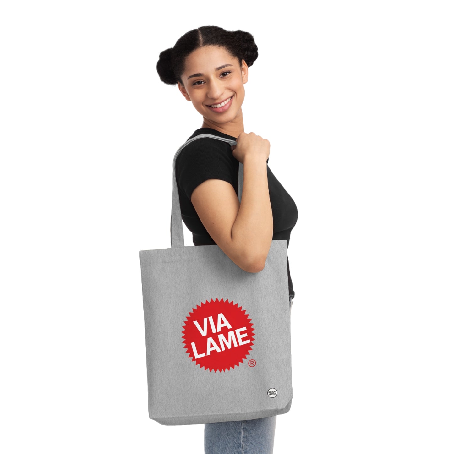 Funny Via Lame Shopping Bag, Eco-Friendly Beach Tote, Novelty Gift for Friends, Great for Shopping