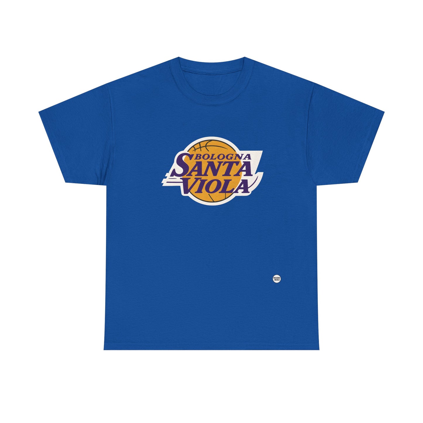 T-shirt Unisex Cotone Pesante "Santa Viola" Bologna – Maglietta Casual Comoda per Tutti i Giorni