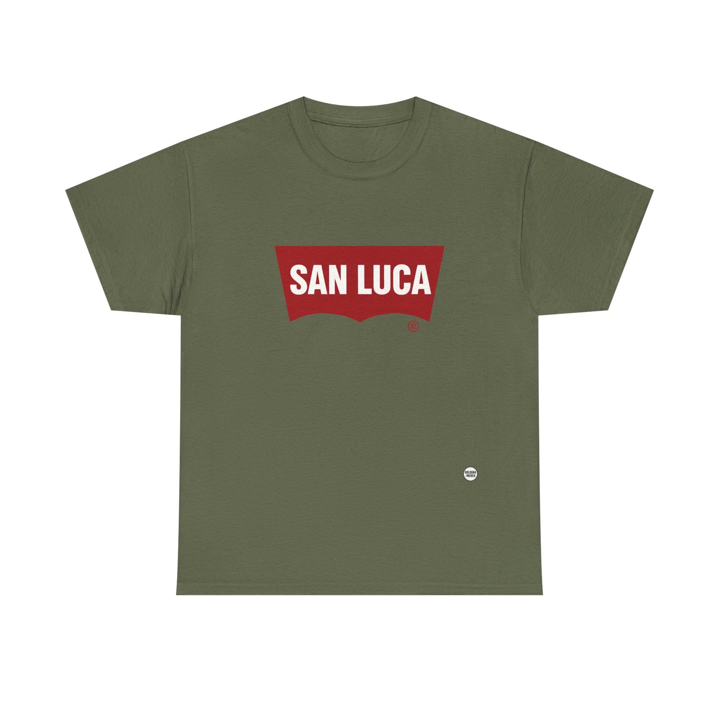 T-Shirt Unisex in Cotone Pesante – Omaggio al Santuario di San Luca a Bologna