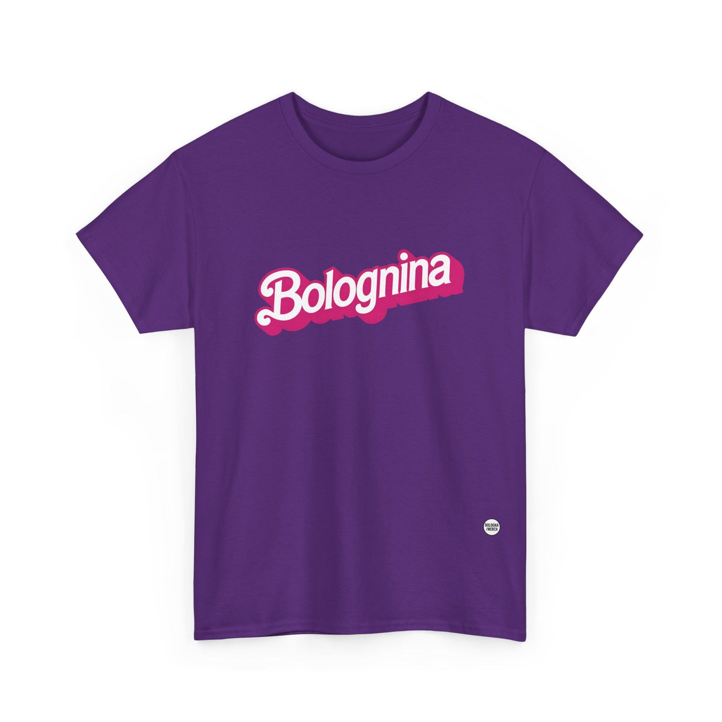 T-Shirt Unisex in Cotone Pesante con Design La Bolognina – Stile Urban, Vestibilità Classica, Idea Regalo Originale