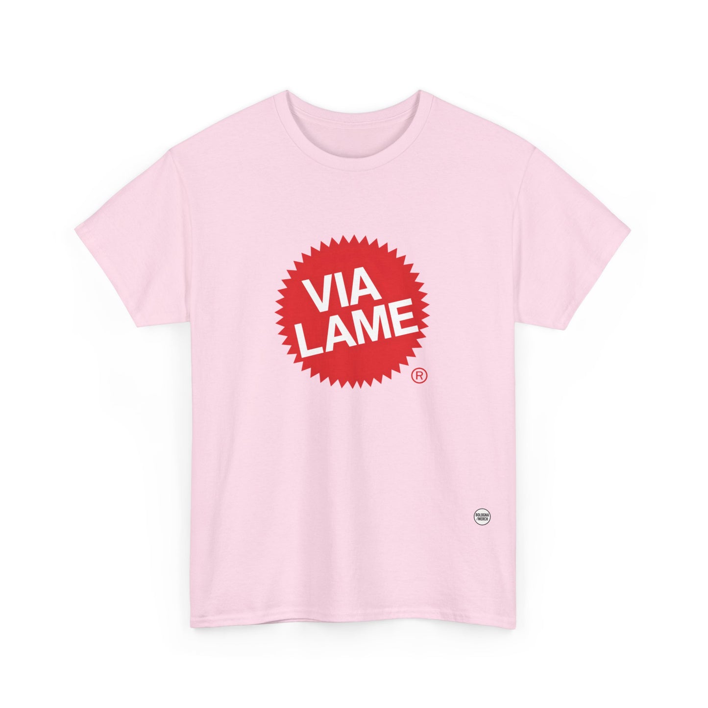 Via Lame - Bologna - Unisex Heavy Cotton Tee - Casual Comfort for Everyday Wear