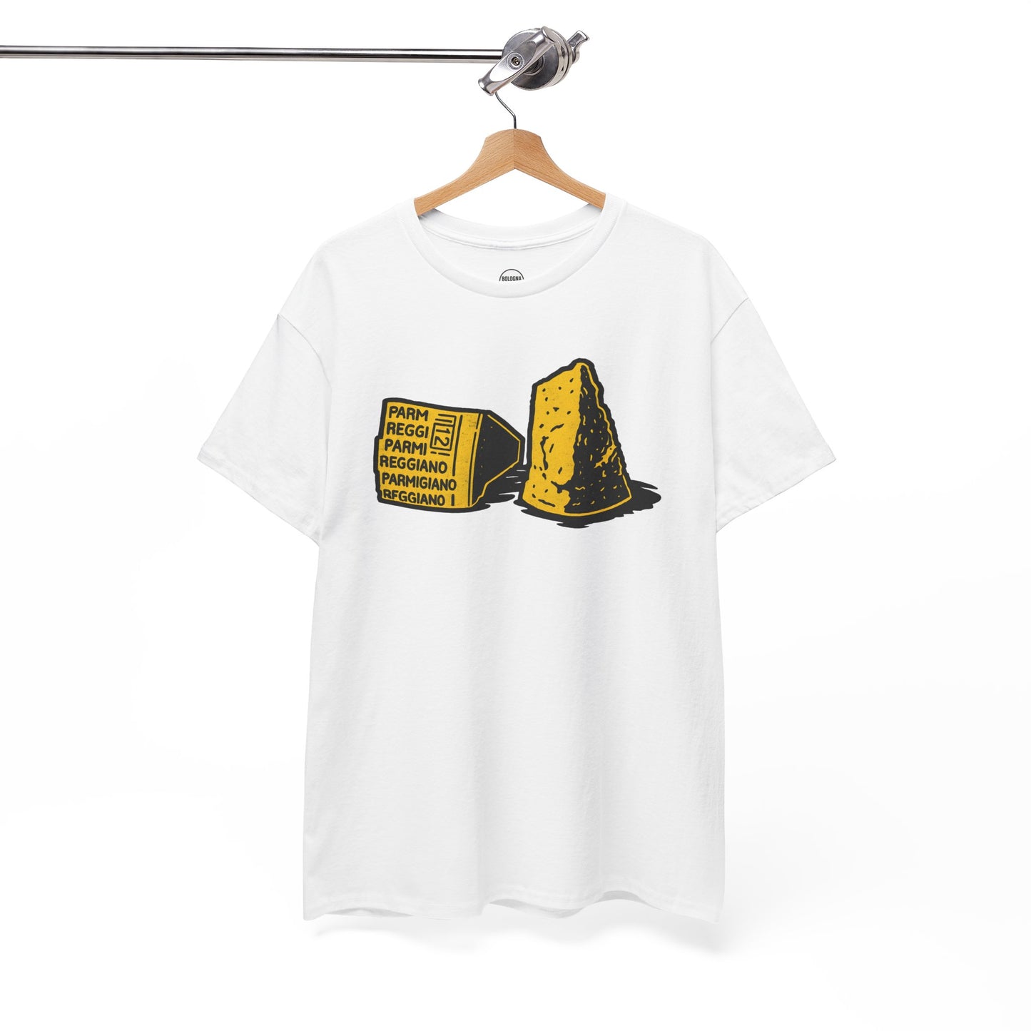 "Parmigiano" Vibes - Maglietta Street Art Bologna Edition"