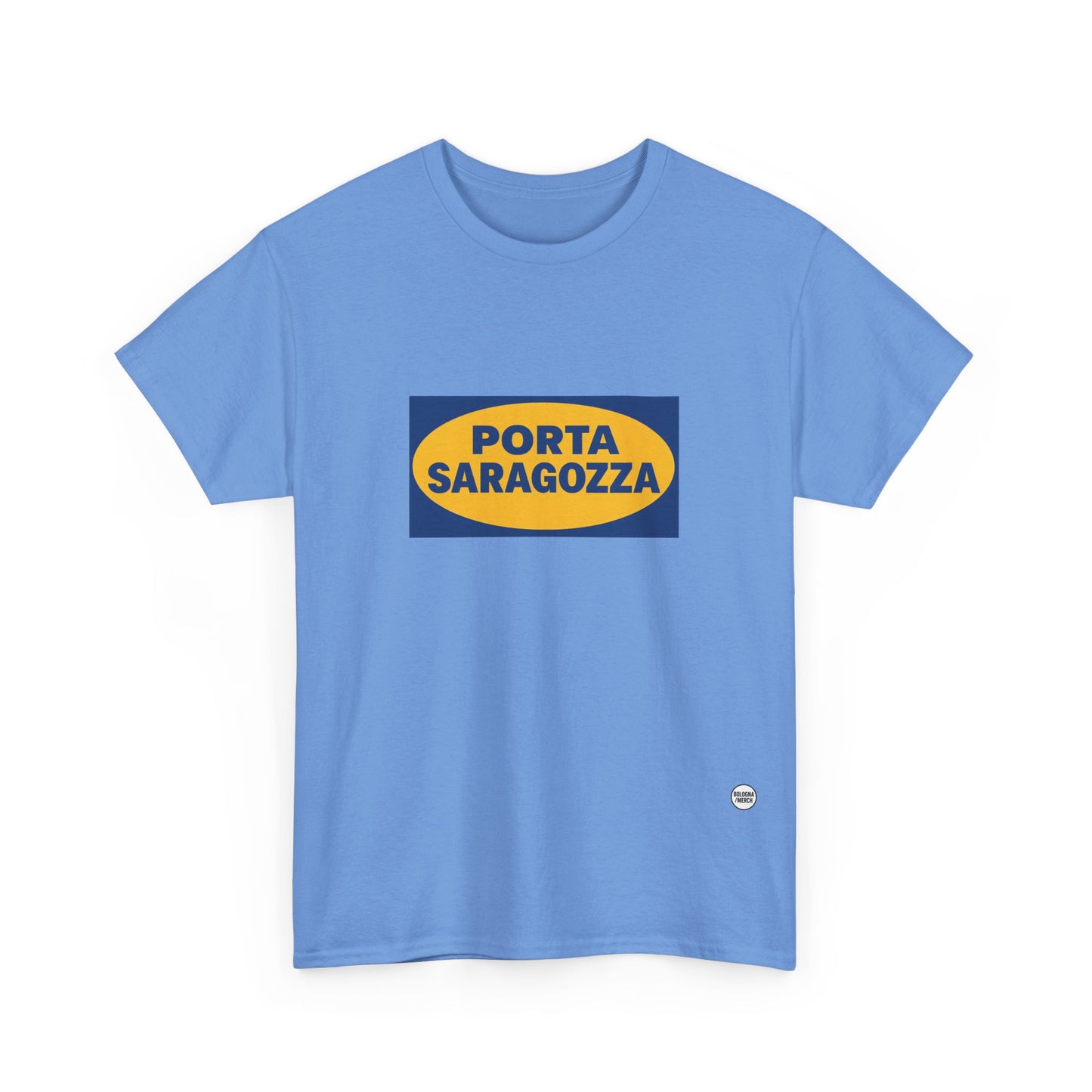 Porta Saragozza Unisex Heavy Cotton Tee - Casual Comfort for Everyday Wear