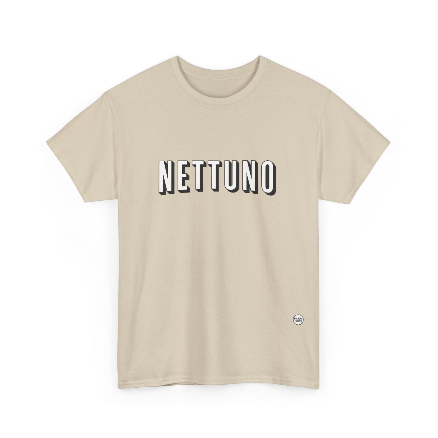 Nettuno – Al Zigant – Bologna – Maglietta Unisex in Cotone Pesante – Comfort Casual per Tutti i Giorni