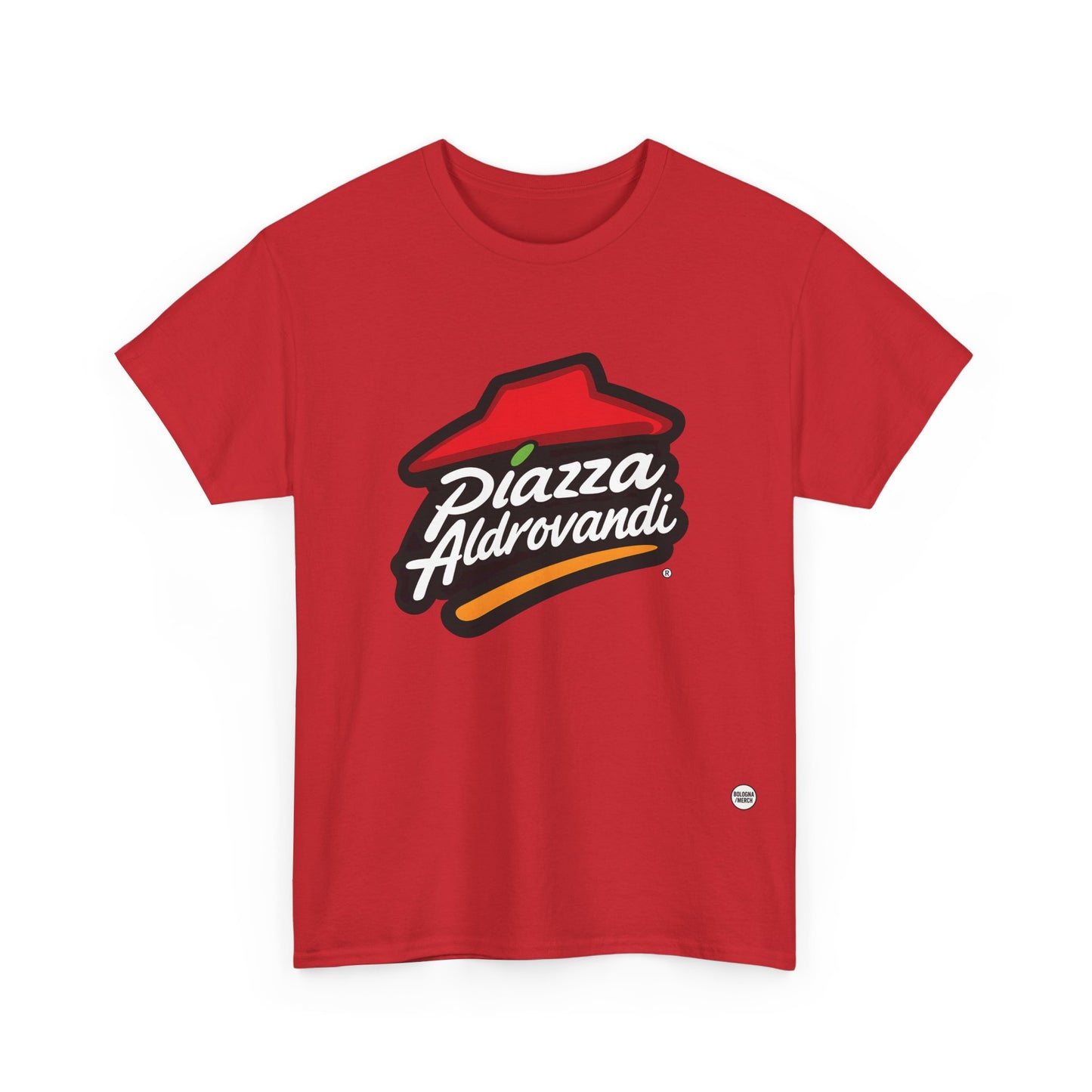 T-shirt “Piazza Aldrovandi” – Pizza edition