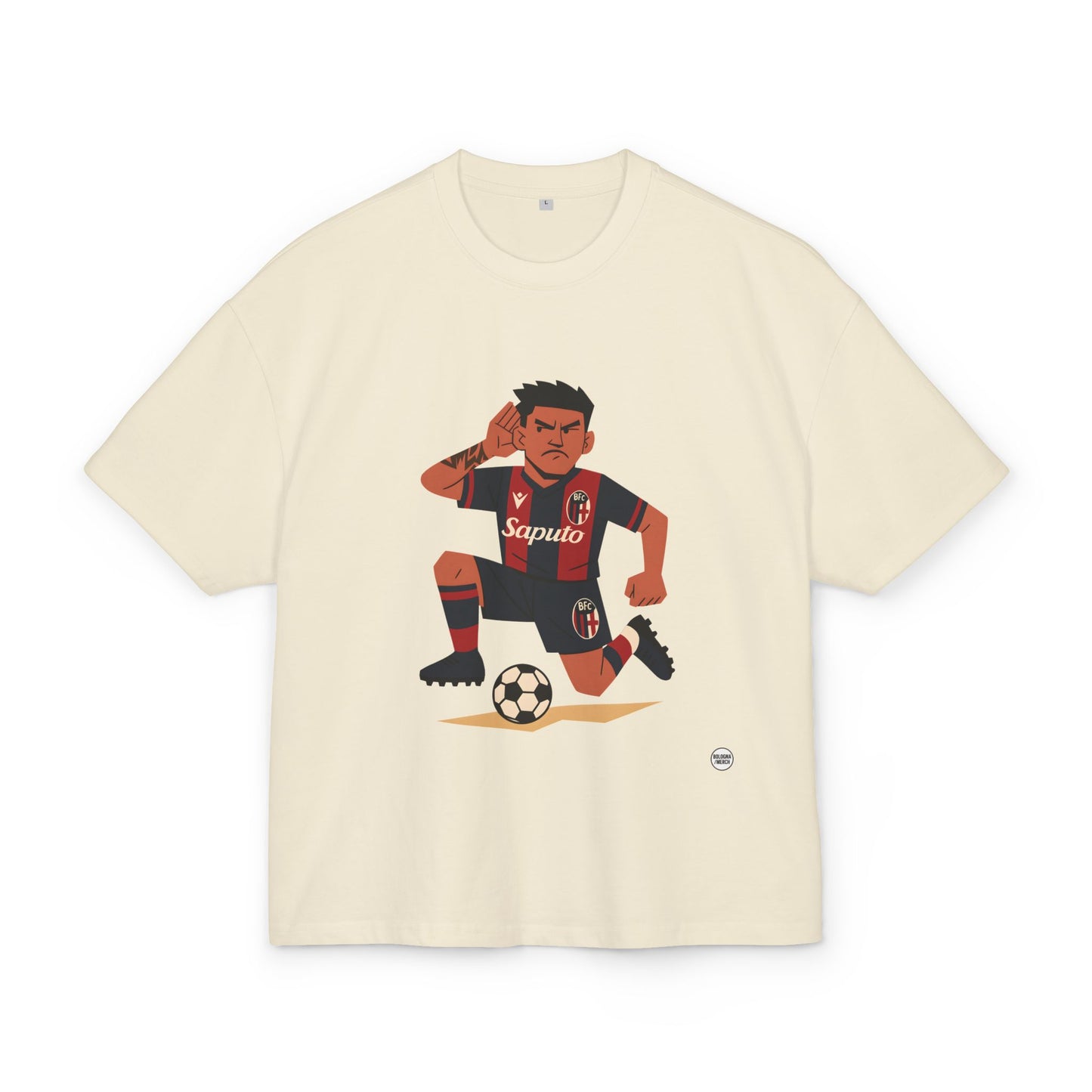Maglietta Boxy “Santi Castro” – Unisex, Ultra Heavy Cotton