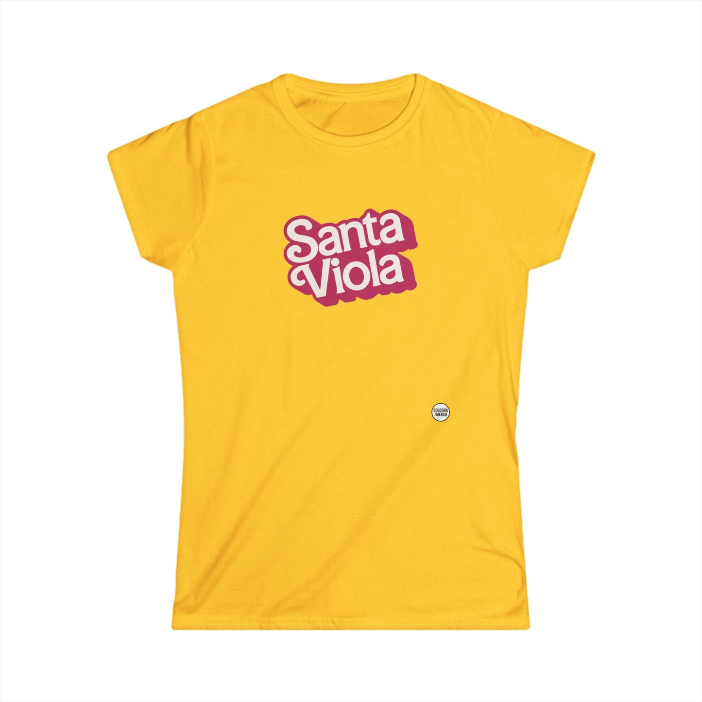 Santa Viola Women's Softstyle Tee - Trendy Graphic T-Shirt for Casual Wear