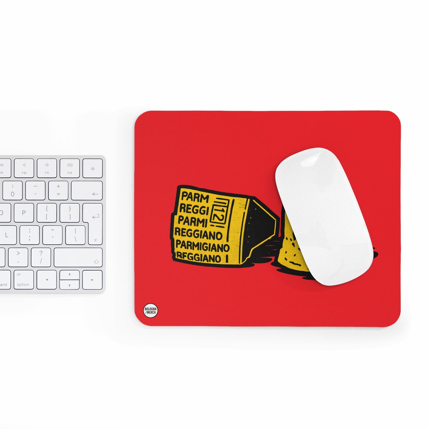 🧀 Mouse Pad “Parmigiano Reggiano” – Stile emiliano sulla tua scrivania