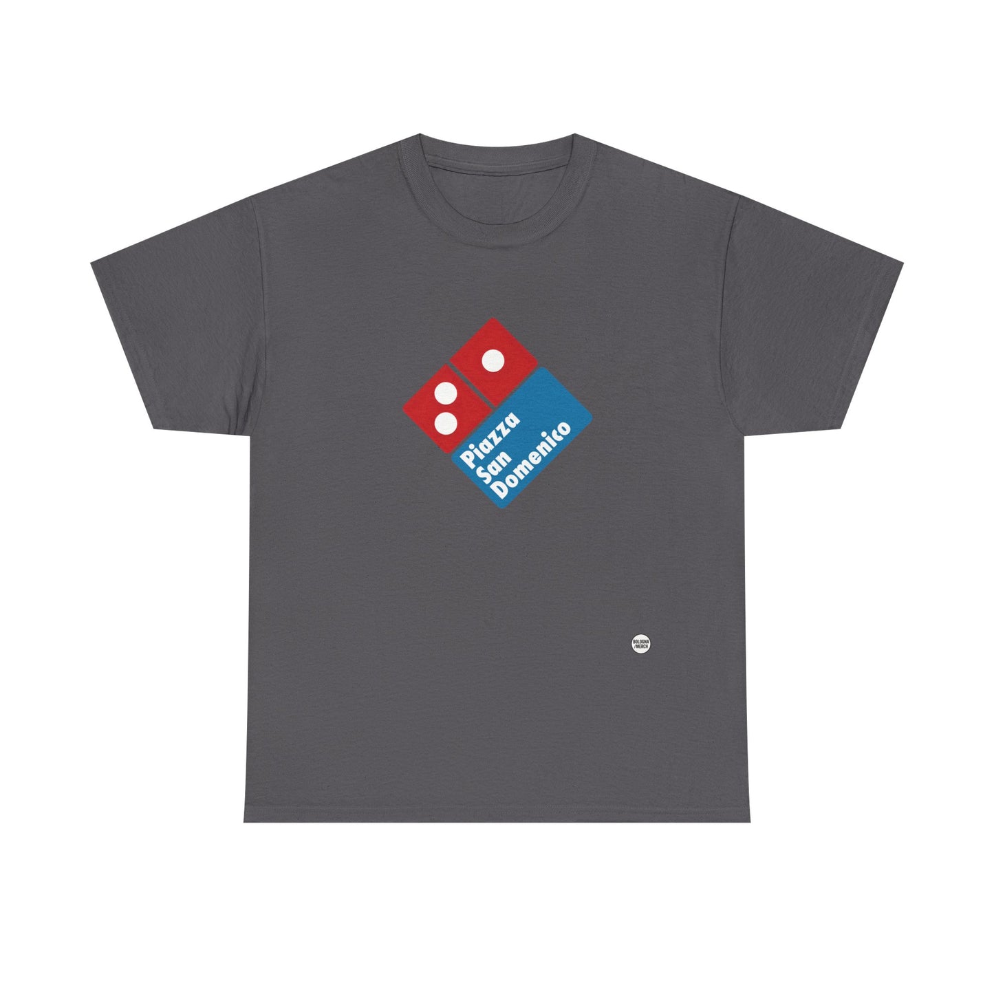 Piazza San Domenico - Bologna - Unisex Heavy Cotton Tee - Casual Comfort for Everyday Wear