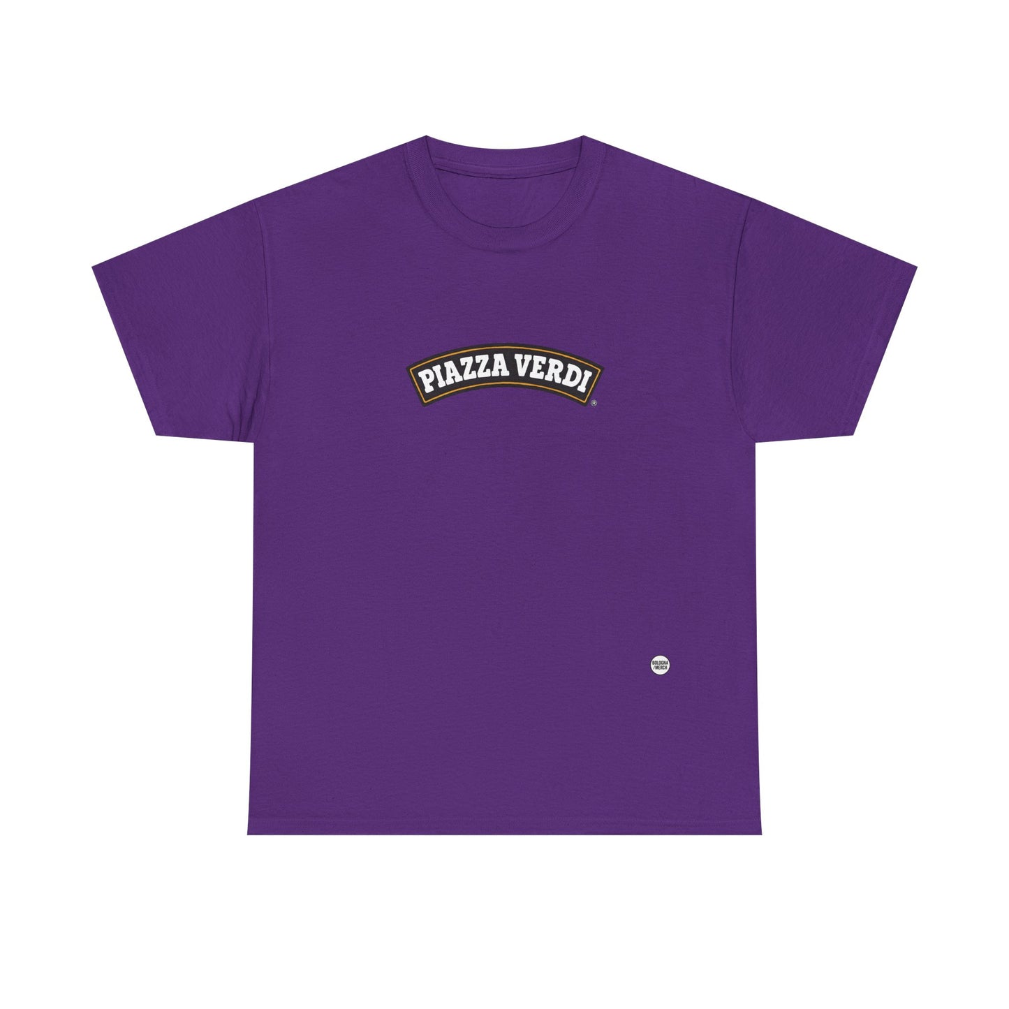 Piazza Verdi Unisex Heavy Cotton Tee - Casual Comfort for Everyday Wear