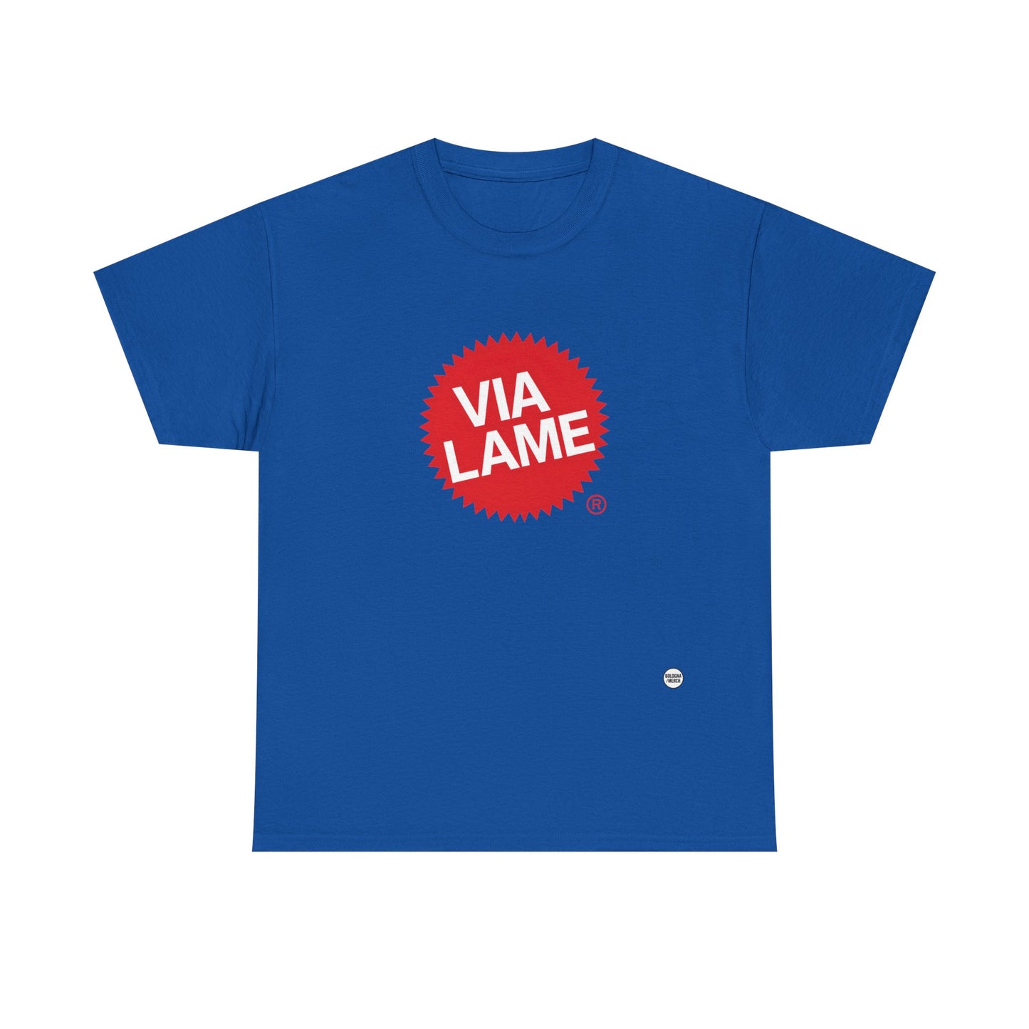 Via Lame - Bologna - Unisex Heavy Cotton Tee - Casual Comfort for Everyday Wear