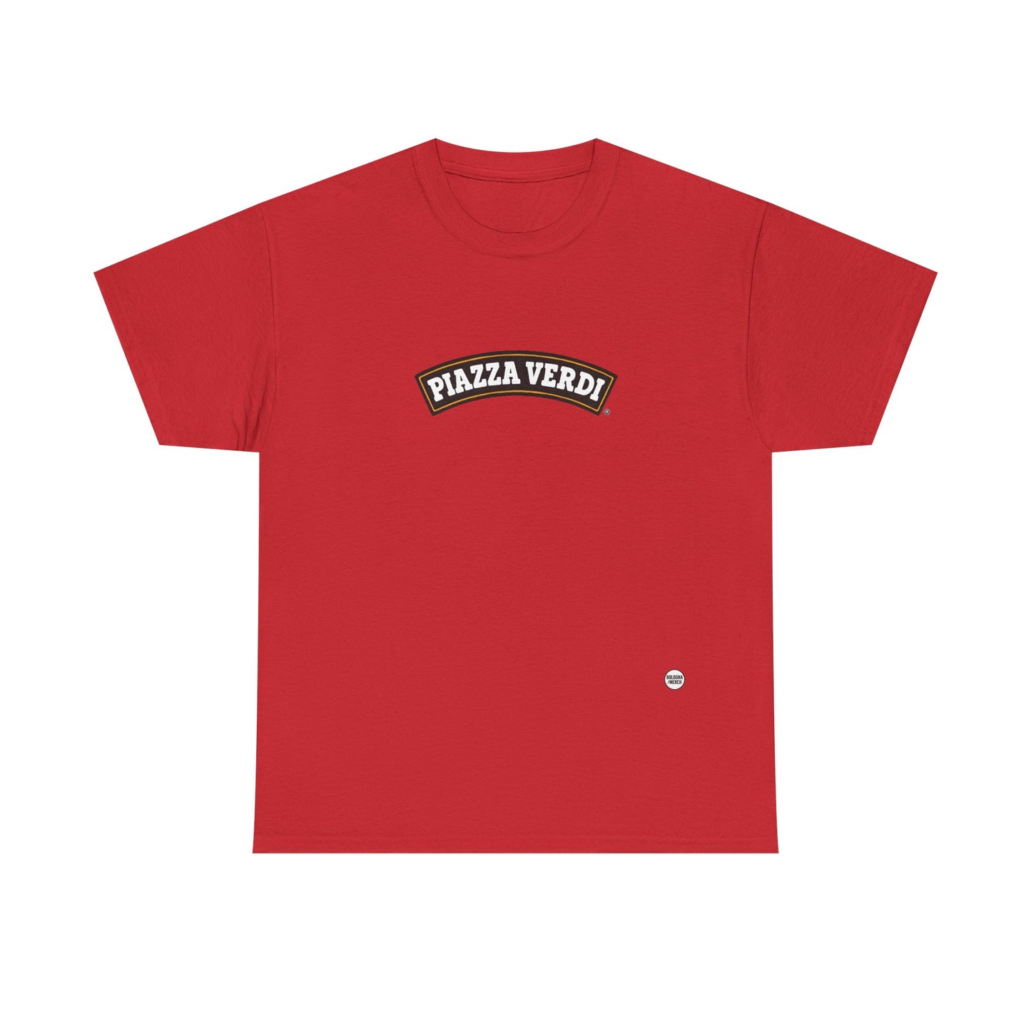 Piazza Verdi Unisex Heavy Cotton Tee - Casual Comfort for Everyday Wear