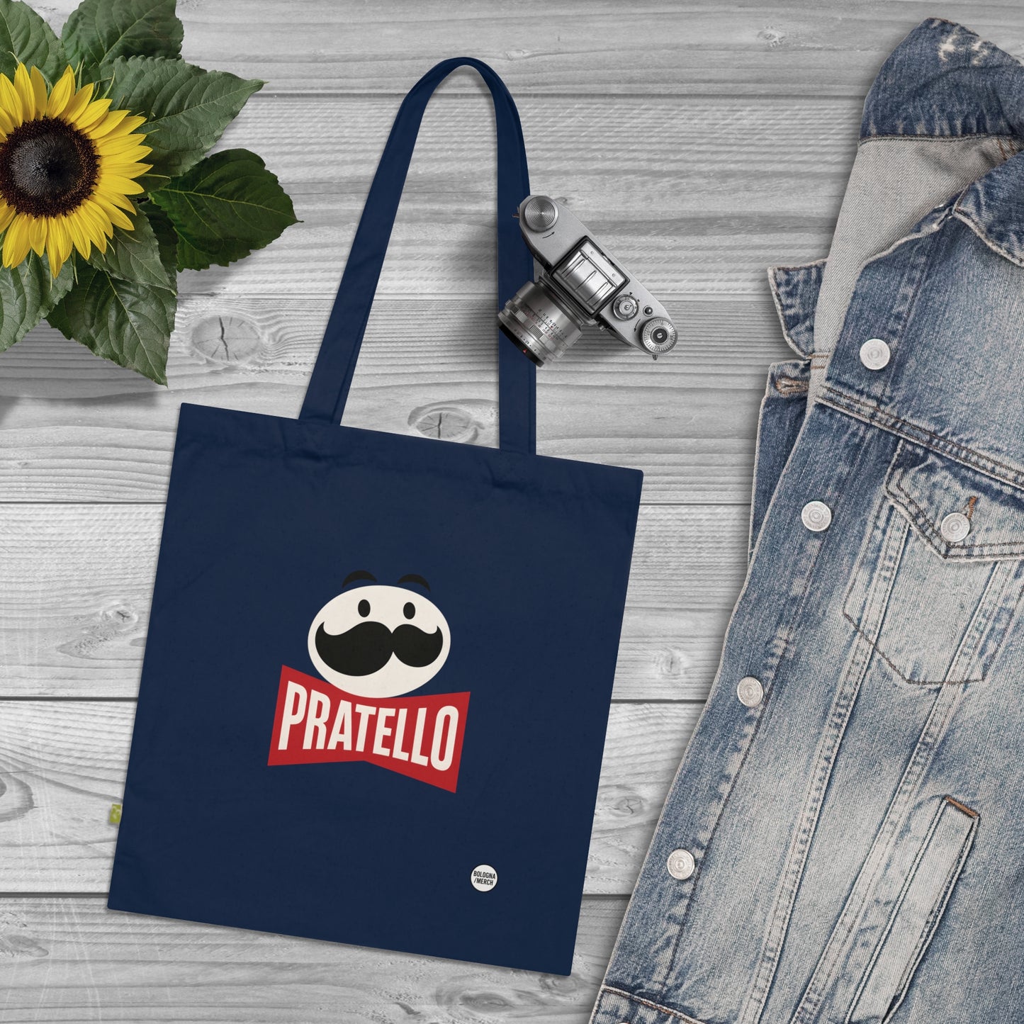 Organic Cotton Tote Bag - Pratello - Eco-Friendly Shopping Bag