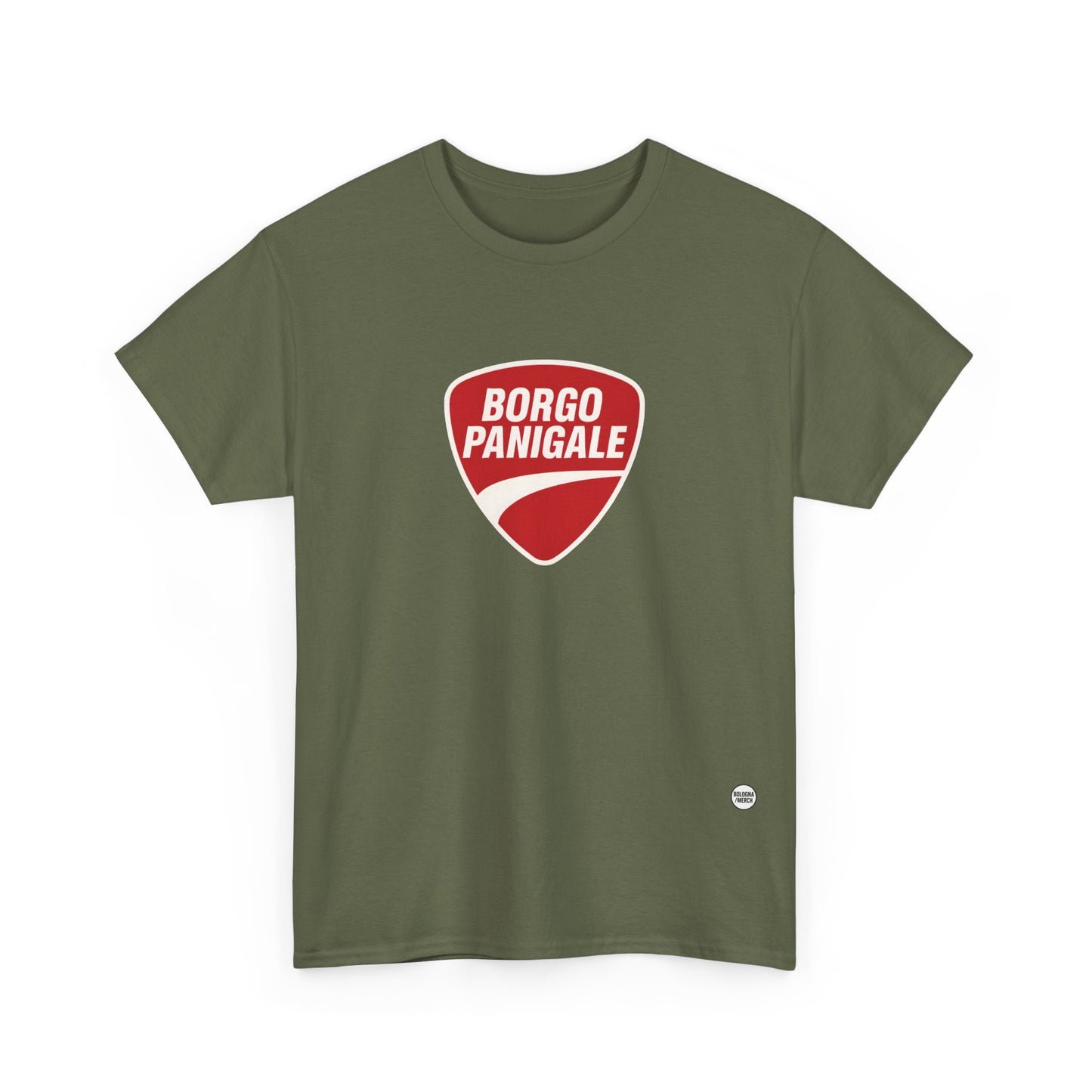 Borgo Panigale Unisex Heavy Cotton Tee - Casual Comfort for Everyday Wear