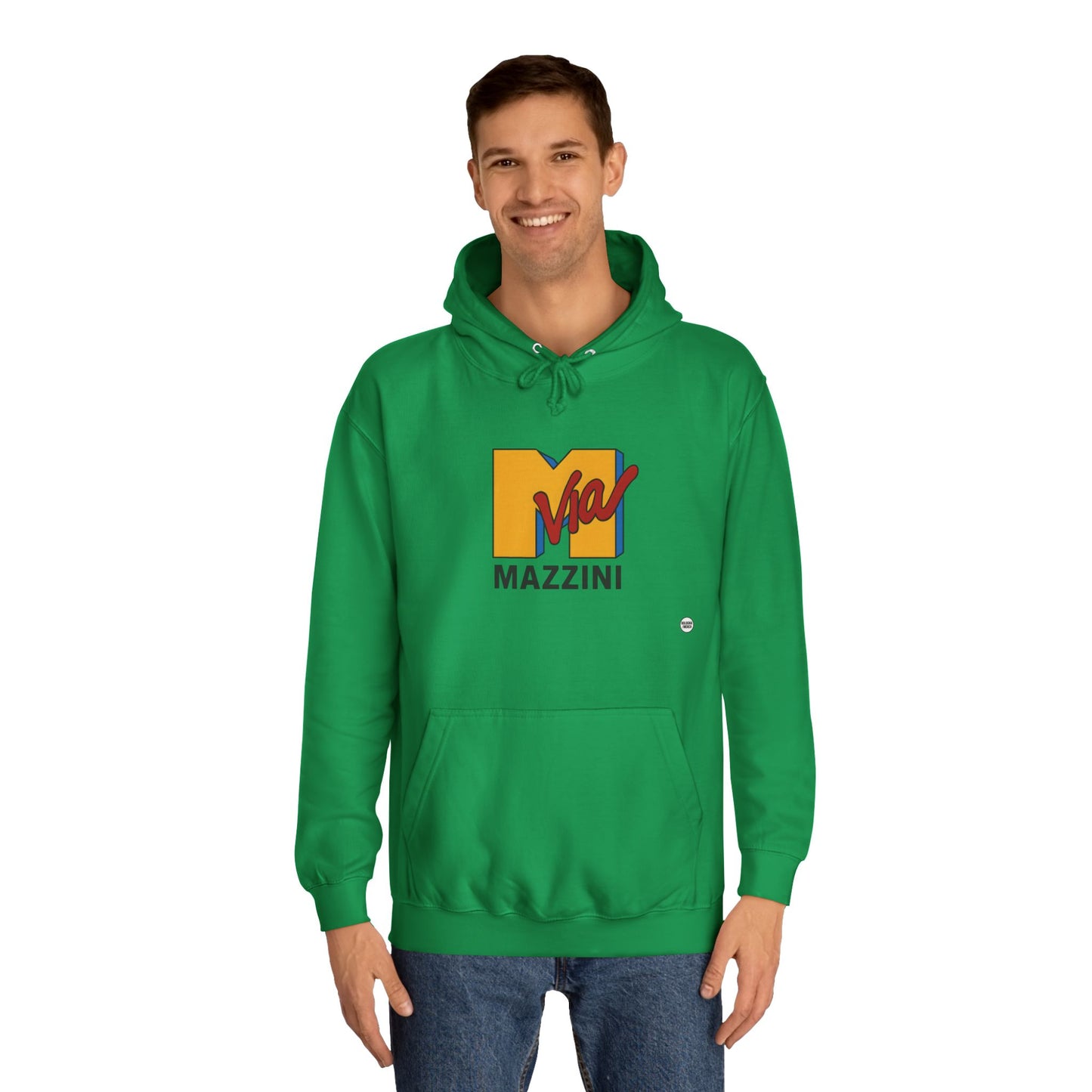 Felpa “Via Mazzini” – Comfort Universitario con Stile Bolognese