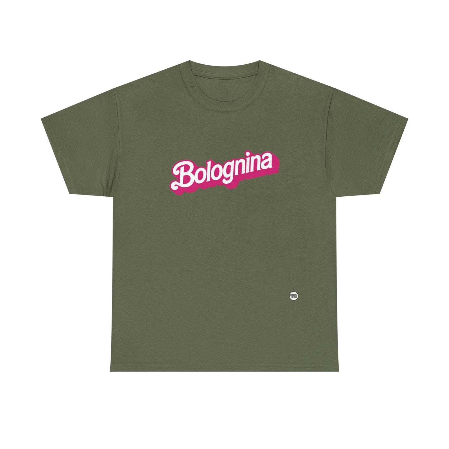 T-Shirt Unisex in Cotone Pesante con Design La Bolognina – Stile Urban, Vestibilità Classica, Idea Regalo Originale