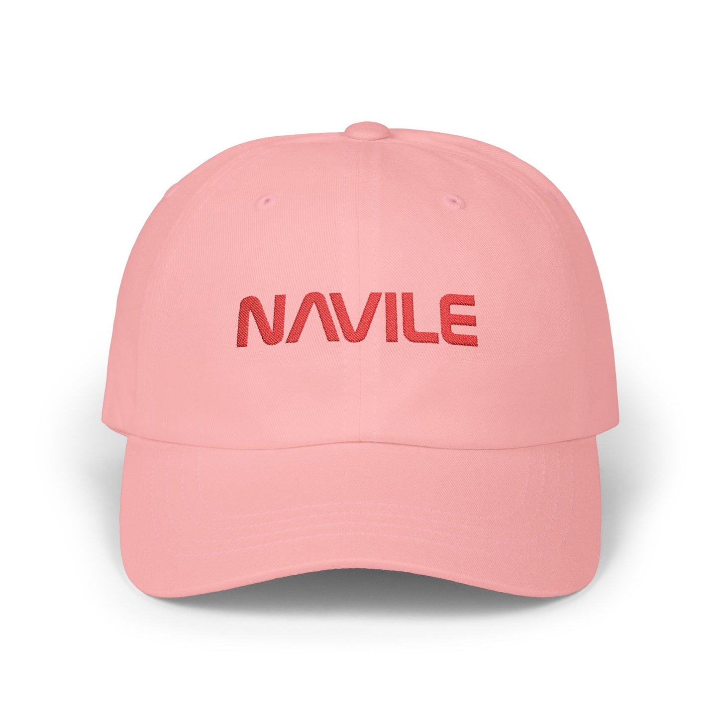 Classic Dad Cap with NAVILE Embroidery, Casual Everyday Hat, Gift for Dads, Summer Accessories, Adjustable Cap for Men