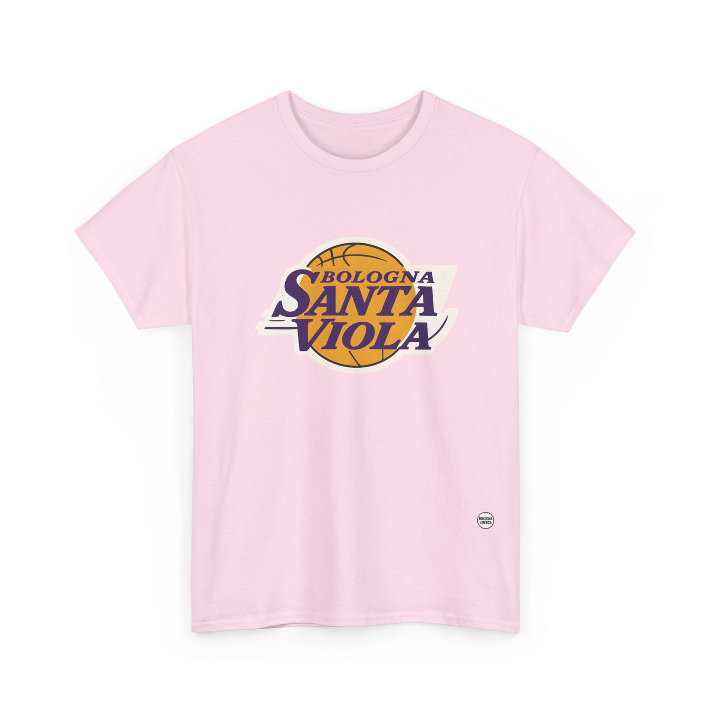 T-shirt Unisex Cotone Pesante "Santa Viola" Bologna – Maglietta Casual Comoda per Tutti i Giorni