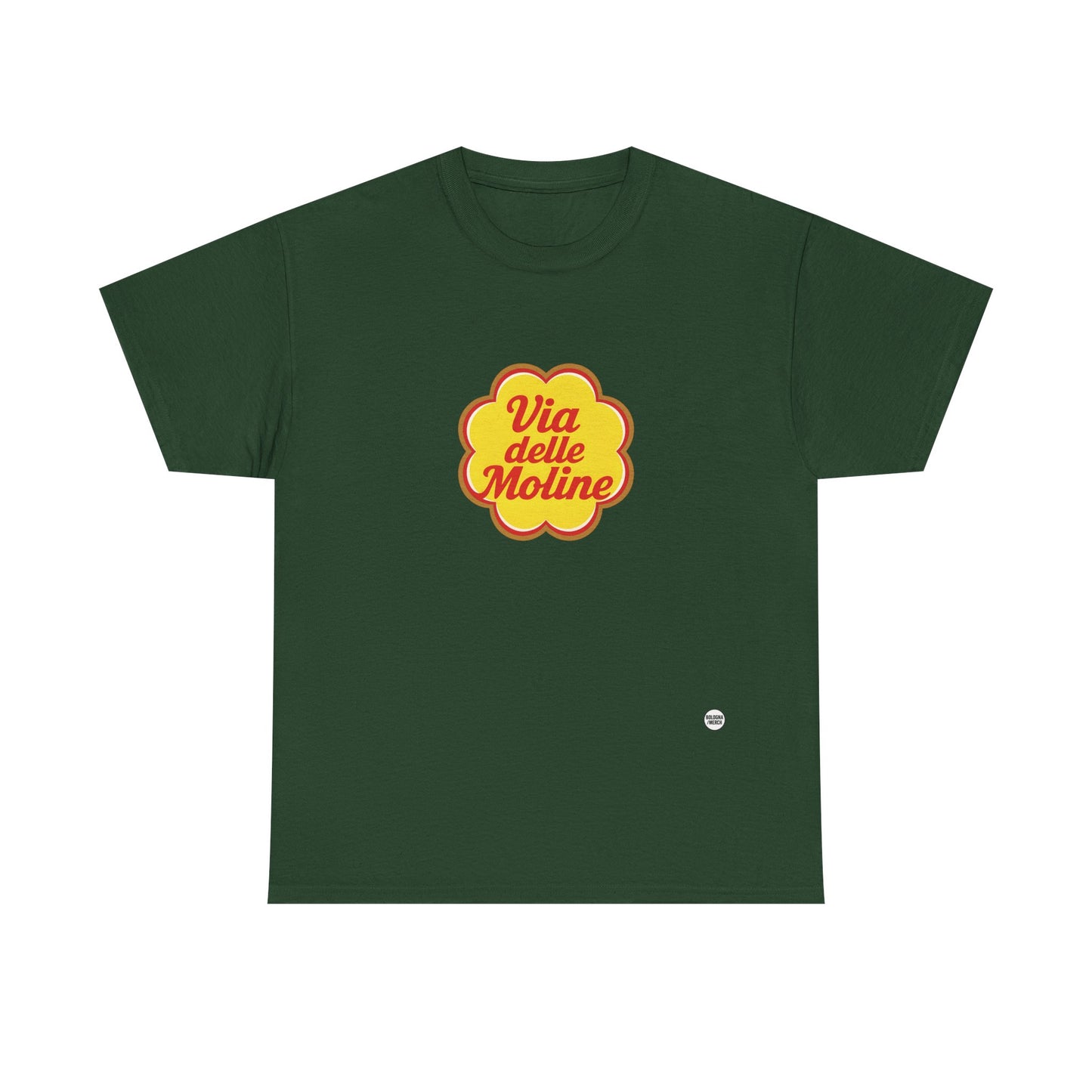 Via delle Moline Unisex Heavy Cotton Tee - Casual and Stylish Wear for Poetry Lovers