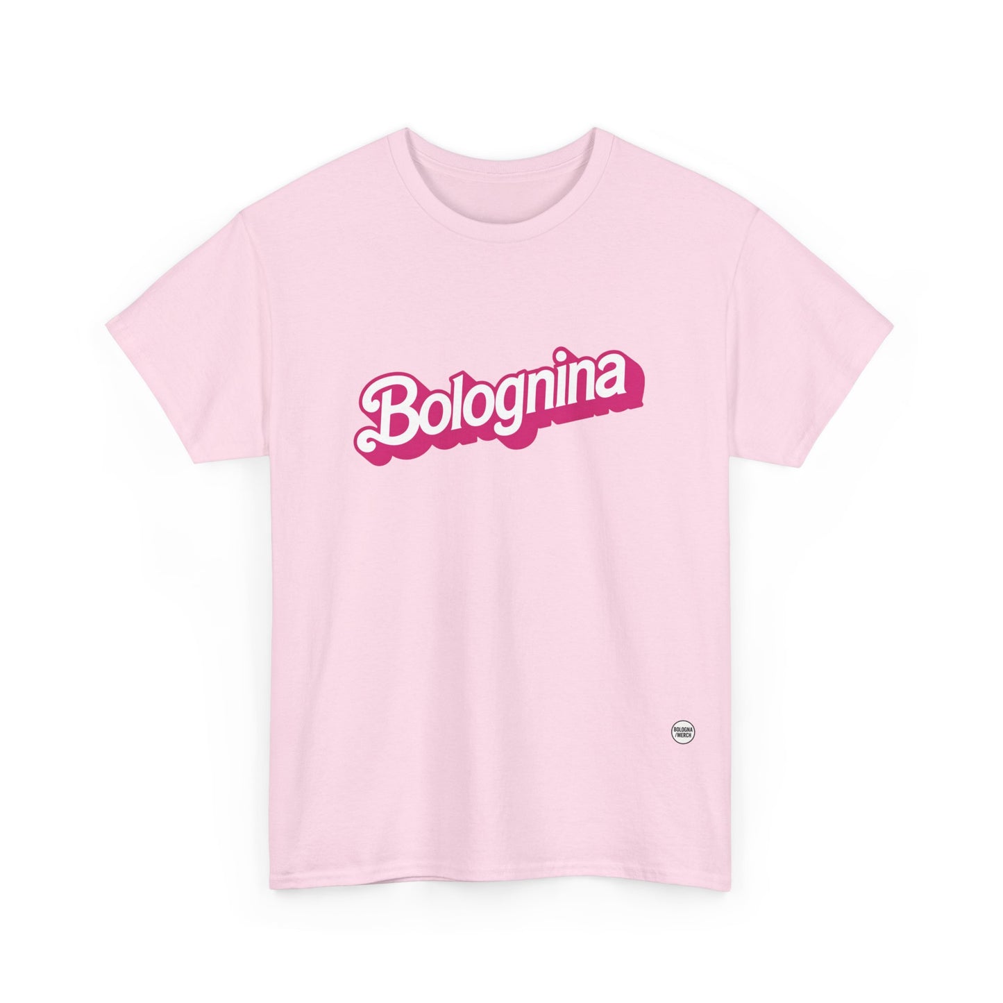 T-Shirt Unisex in Cotone Pesante con Design La Bolognina – Stile Urban, Vestibilità Classica, Idea Regalo Originale