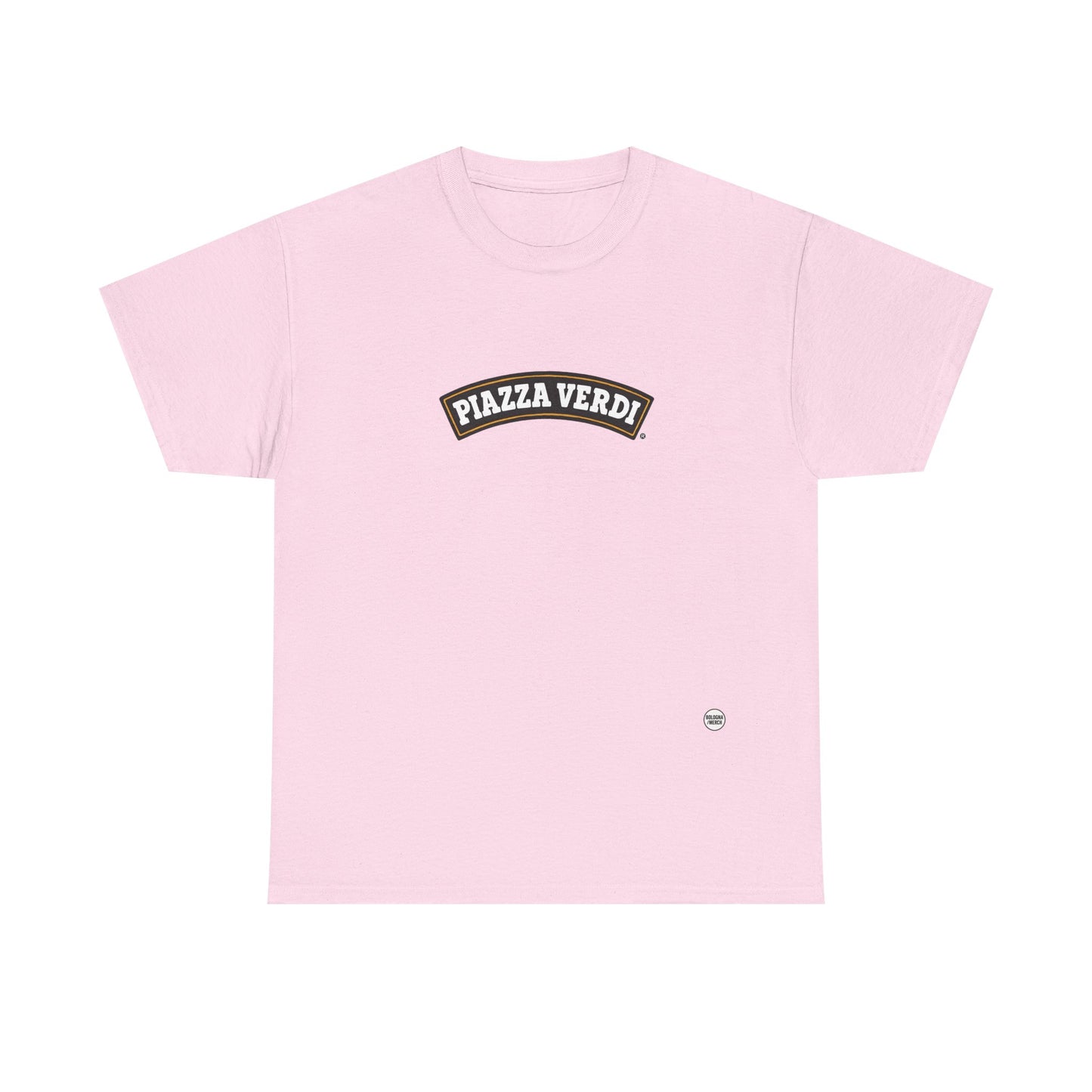 Piazza Verdi Unisex Heavy Cotton Tee - Casual Comfort for Everyday Wear