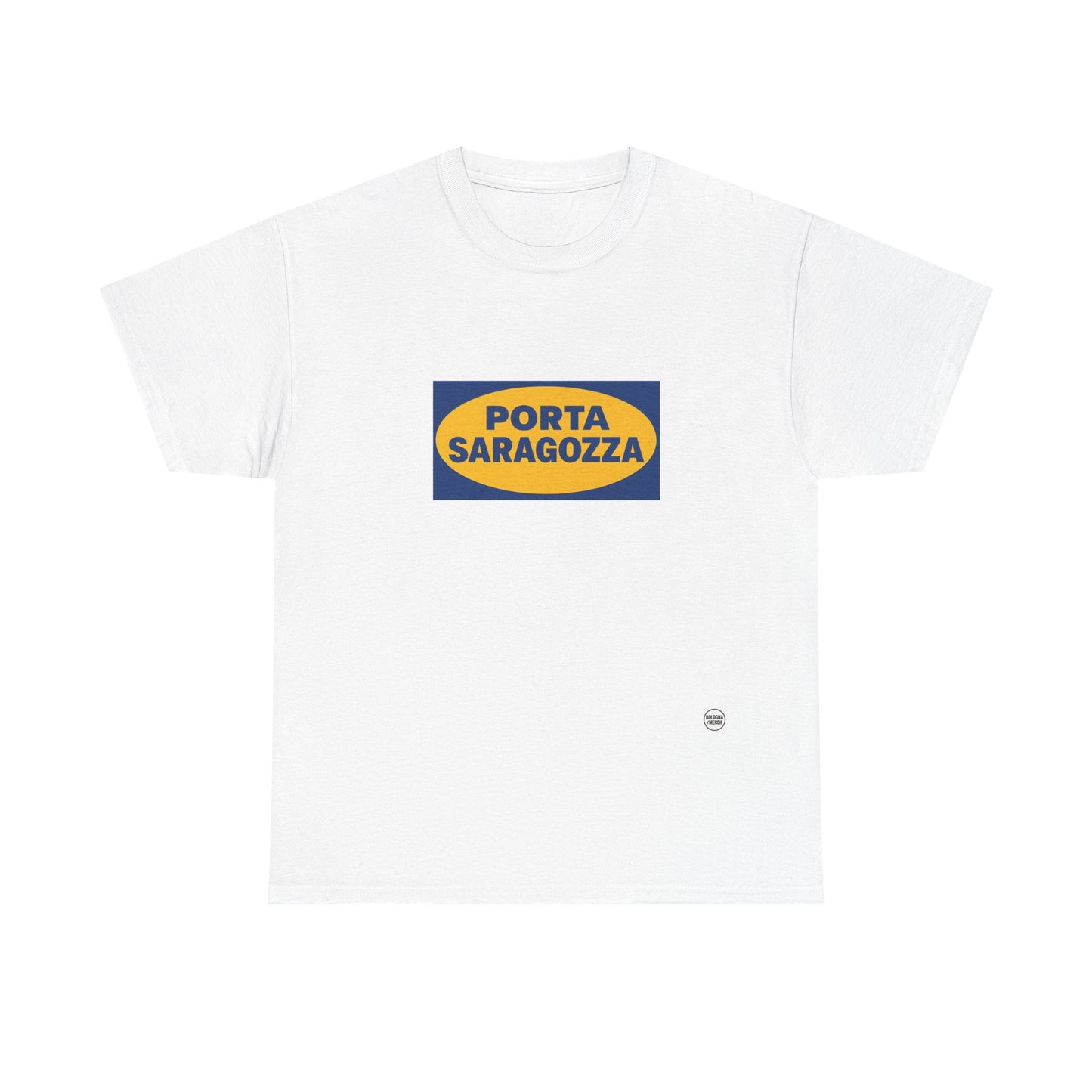Porta Saragozza Unisex Heavy Cotton Tee - Casual Comfort for Everyday Wear