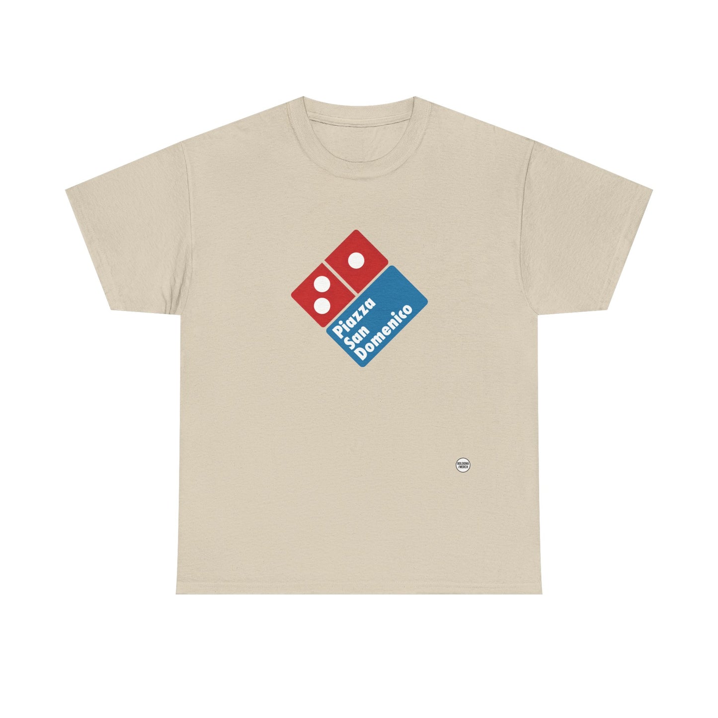 Piazza San Domenico - Bologna - Unisex Heavy Cotton Tee - Casual Comfort for Everyday Wear