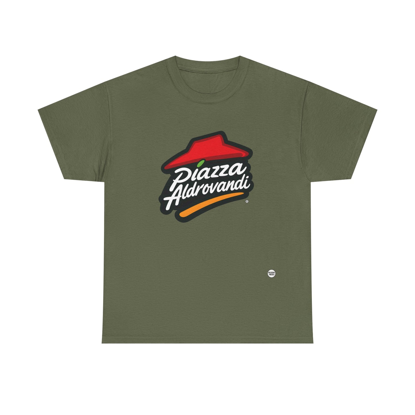 T-shirt “Piazza Aldrovandi” – Pizza edition