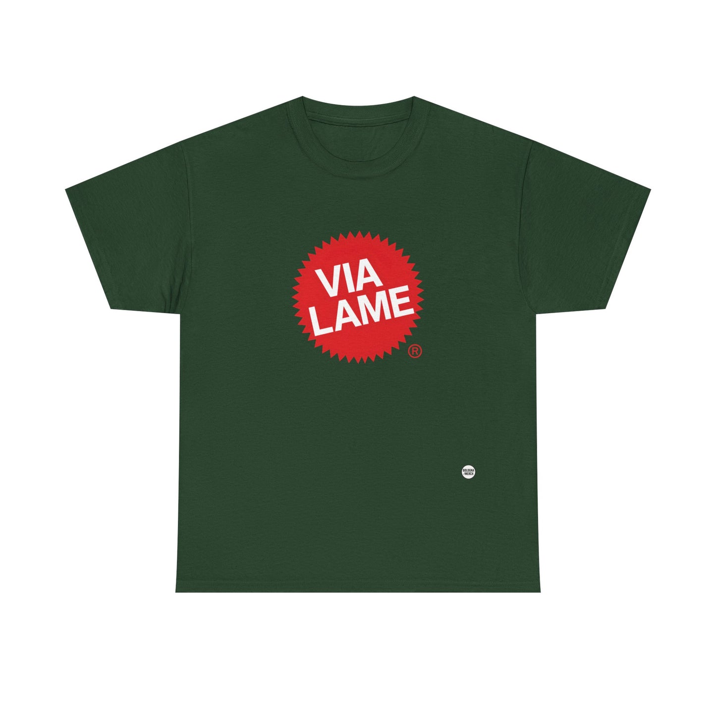 Via Lame - Bologna - Unisex Heavy Cotton Tee - Casual Comfort for Everyday Wear