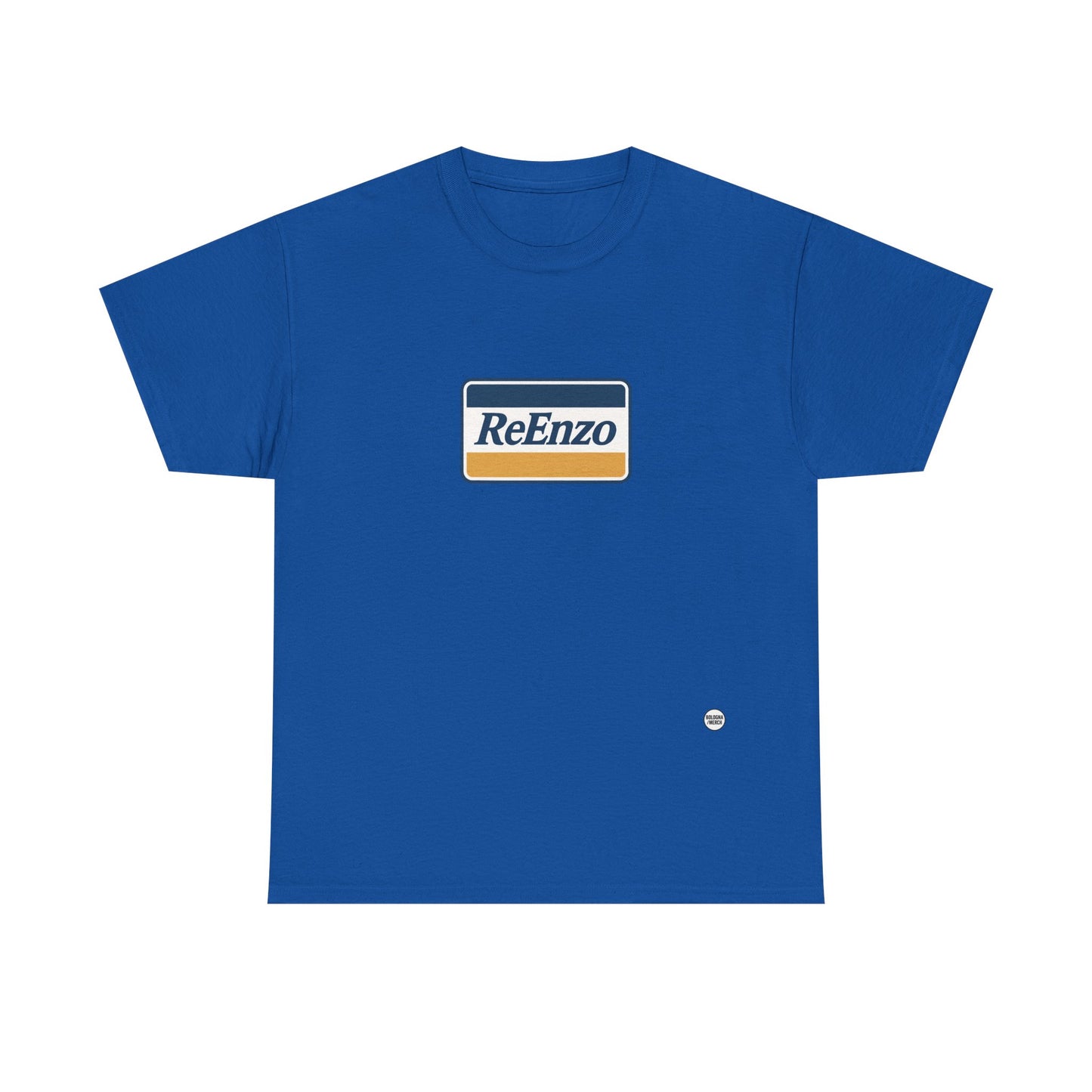 Re Enzo - Bologna - Unisex Heavy Cotton Tee - Casual Comfort for Everyday Wear