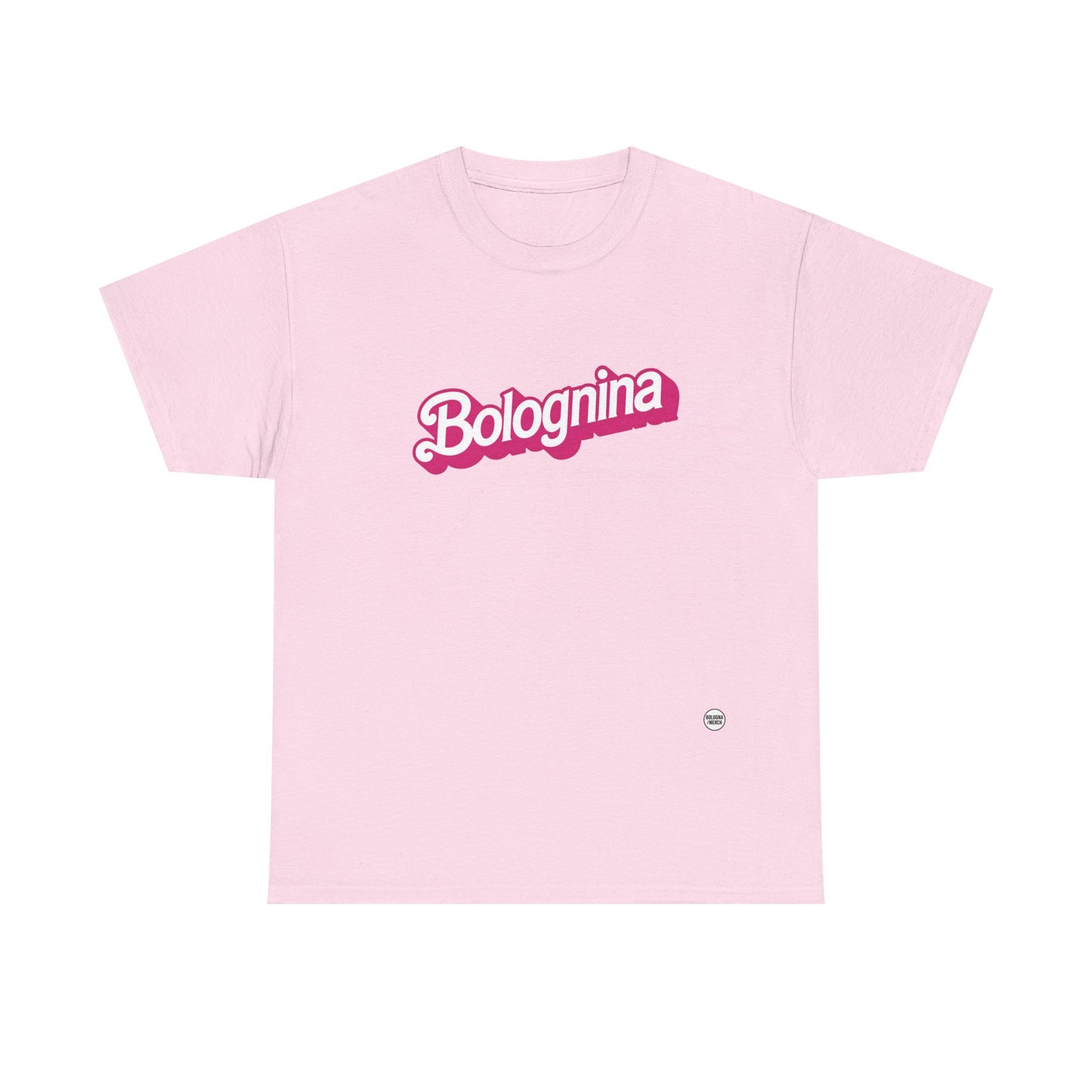 T-Shirt Unisex in Cotone Pesante con Design La Bolognina – Stile Urban, Vestibilità Classica, Idea Regalo Originale