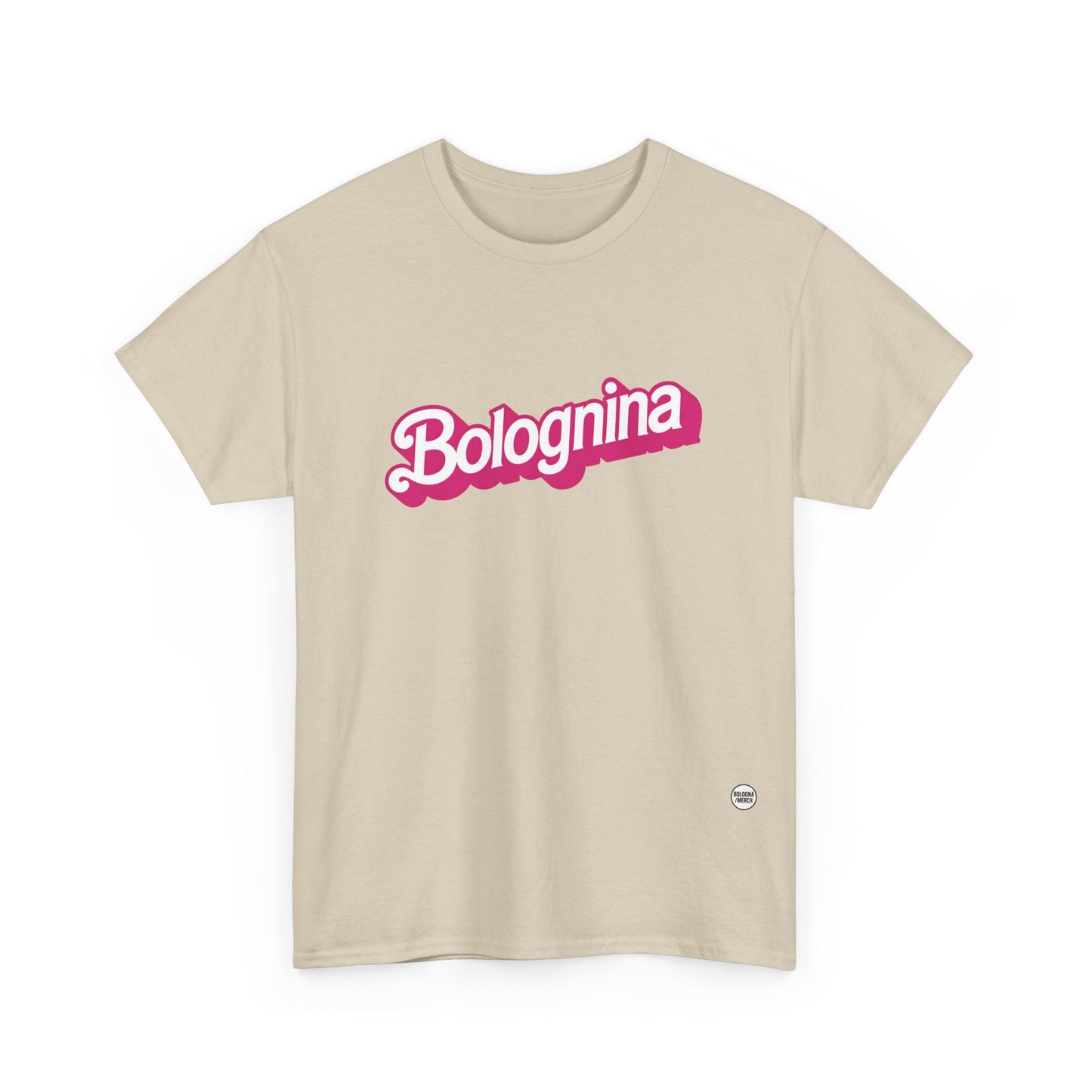 T-Shirt Unisex in Cotone Pesante con Design La Bolognina – Stile Urban, Vestibilità Classica, Idea Regalo Originale