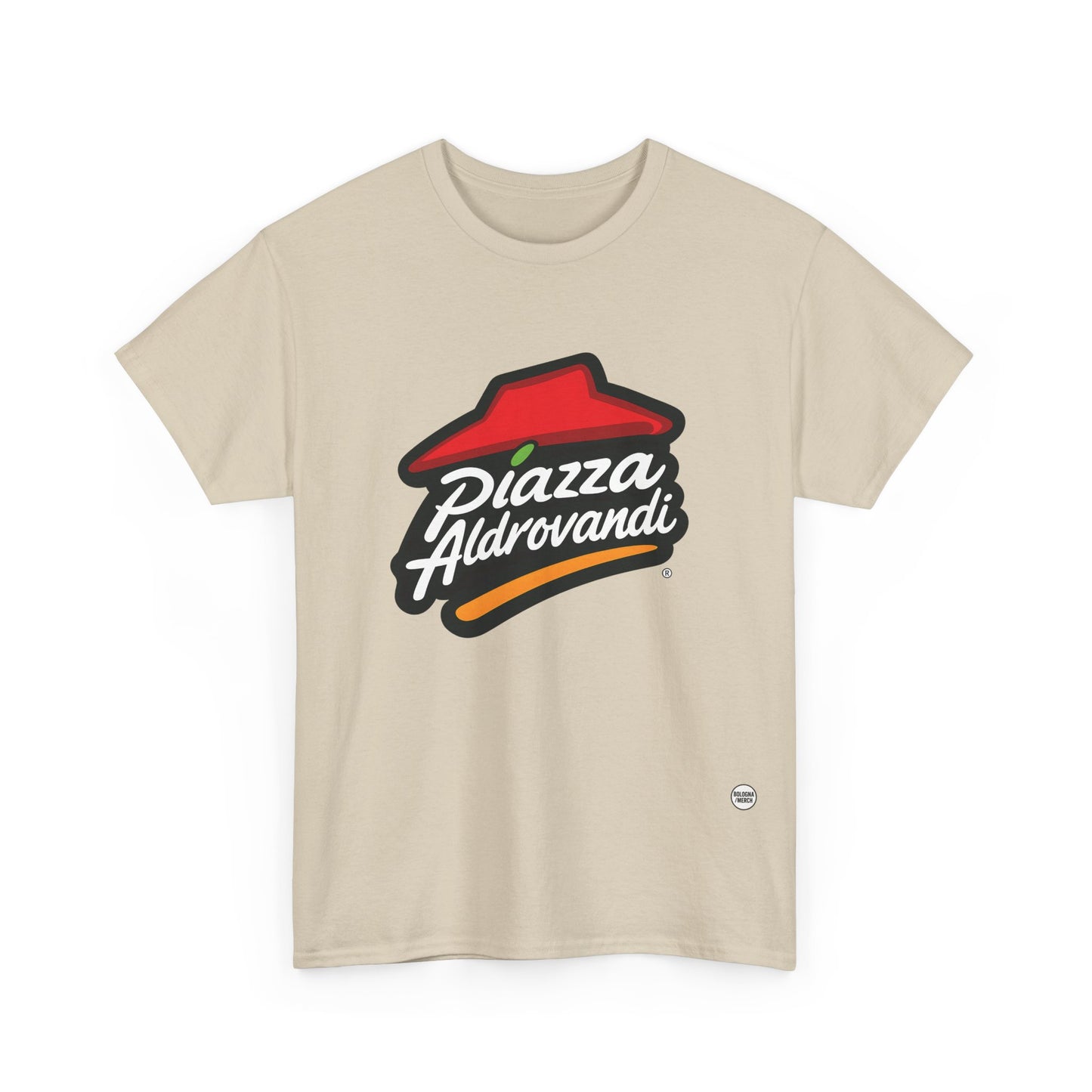 T-shirt “Piazza Aldrovandi” – Pizza edition