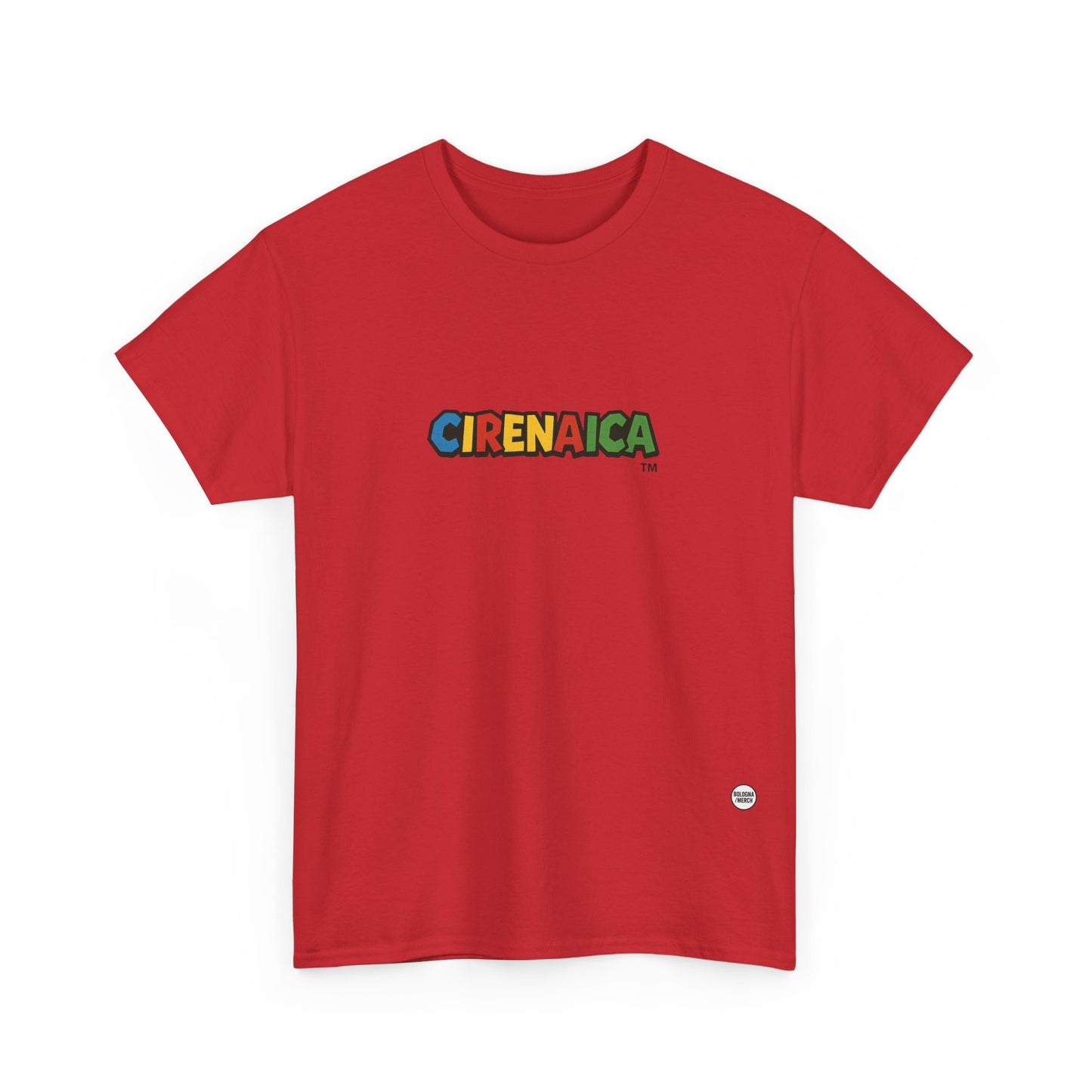 Cirenaica Unisex Heavy Cotton Tee - Casual Comfort for Everyday Wear