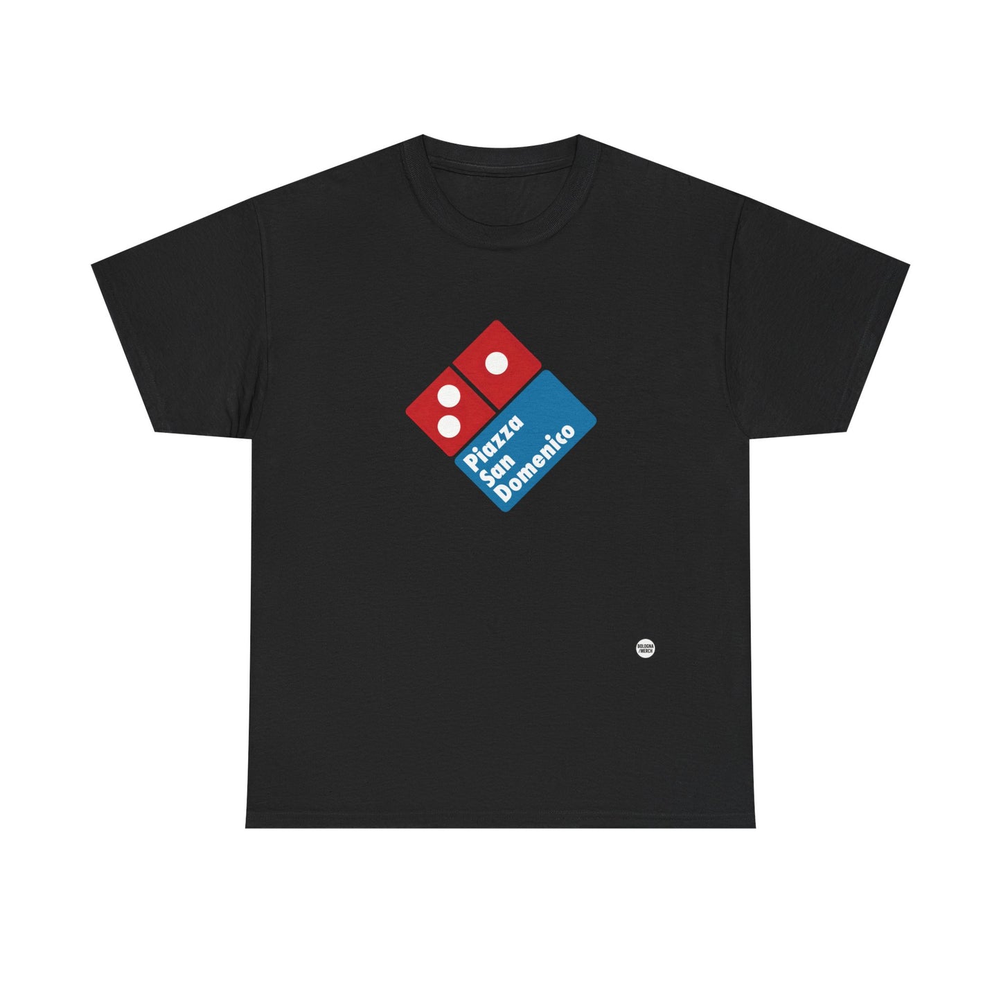 Piazza San Domenico - Bologna - Unisex Heavy Cotton Tee - Casual Comfort for Everyday Wear