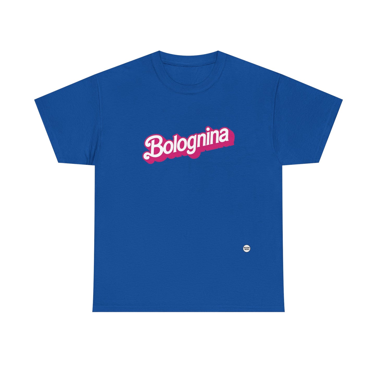 T-Shirt Unisex in Cotone Pesante con Design La Bolognina – Stile Urban, Vestibilità Classica, Idea Regalo Originale