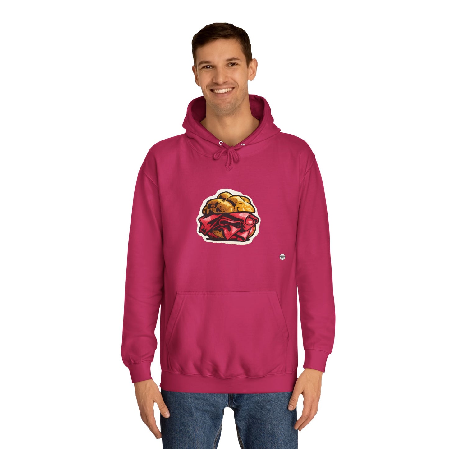 🥖 Felpa “Rosetta e Mortadella” – Streetwear con gusto bolognese