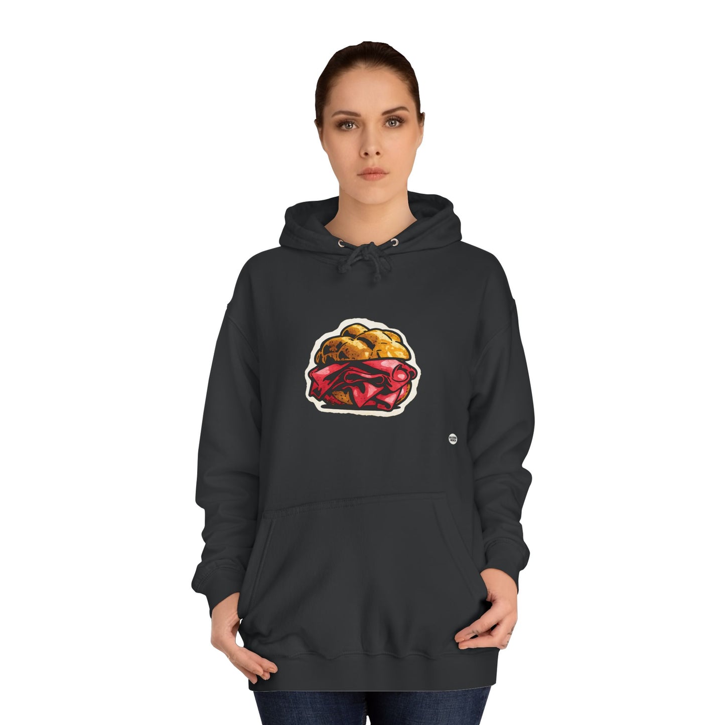 🥖 Felpa “Rosetta e Mortadella” – Streetwear con gusto bolognese