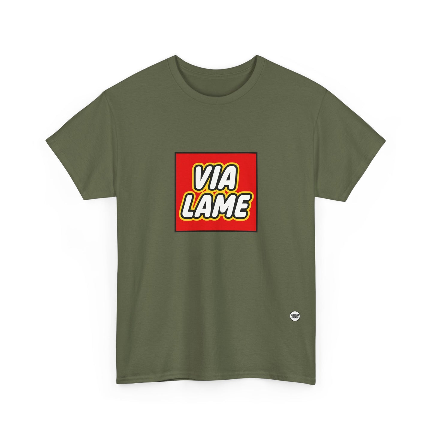 Via Lame Unisex Heavy Cotton Tee - Casual and Stylish Wear for Poetry Lovers