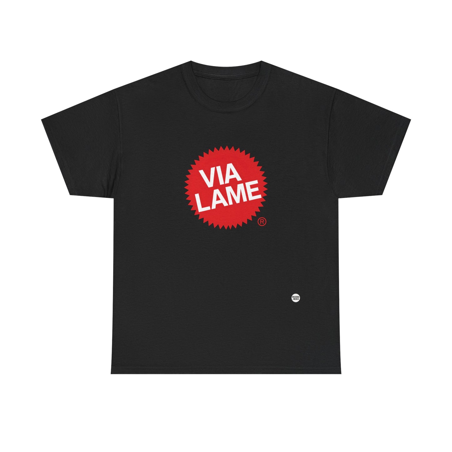 Via Lame - Bologna - Unisex Heavy Cotton Tee - Casual Comfort for Everyday Wear