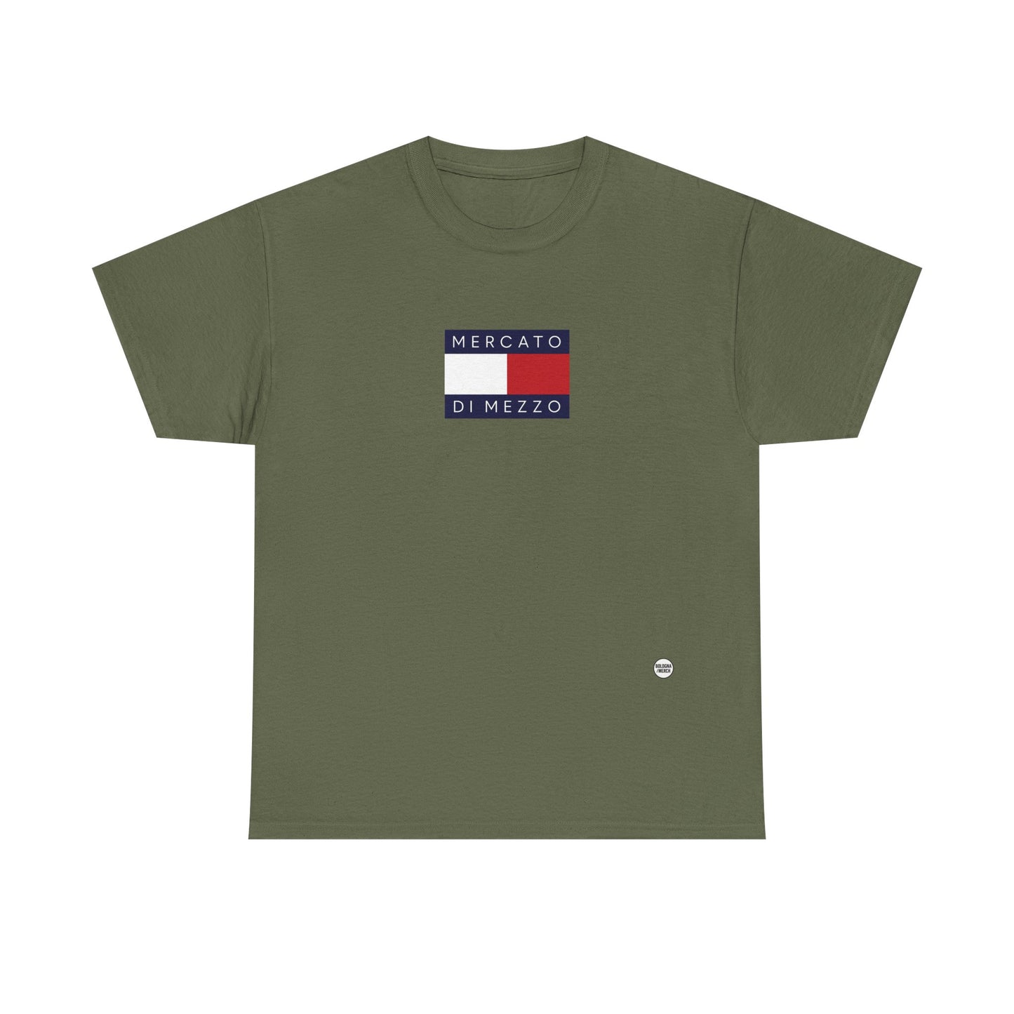 Mercato di Mezzo - Bologna - Unisex Heavy Cotton Tee - Casual Comfort for Everyday Wear