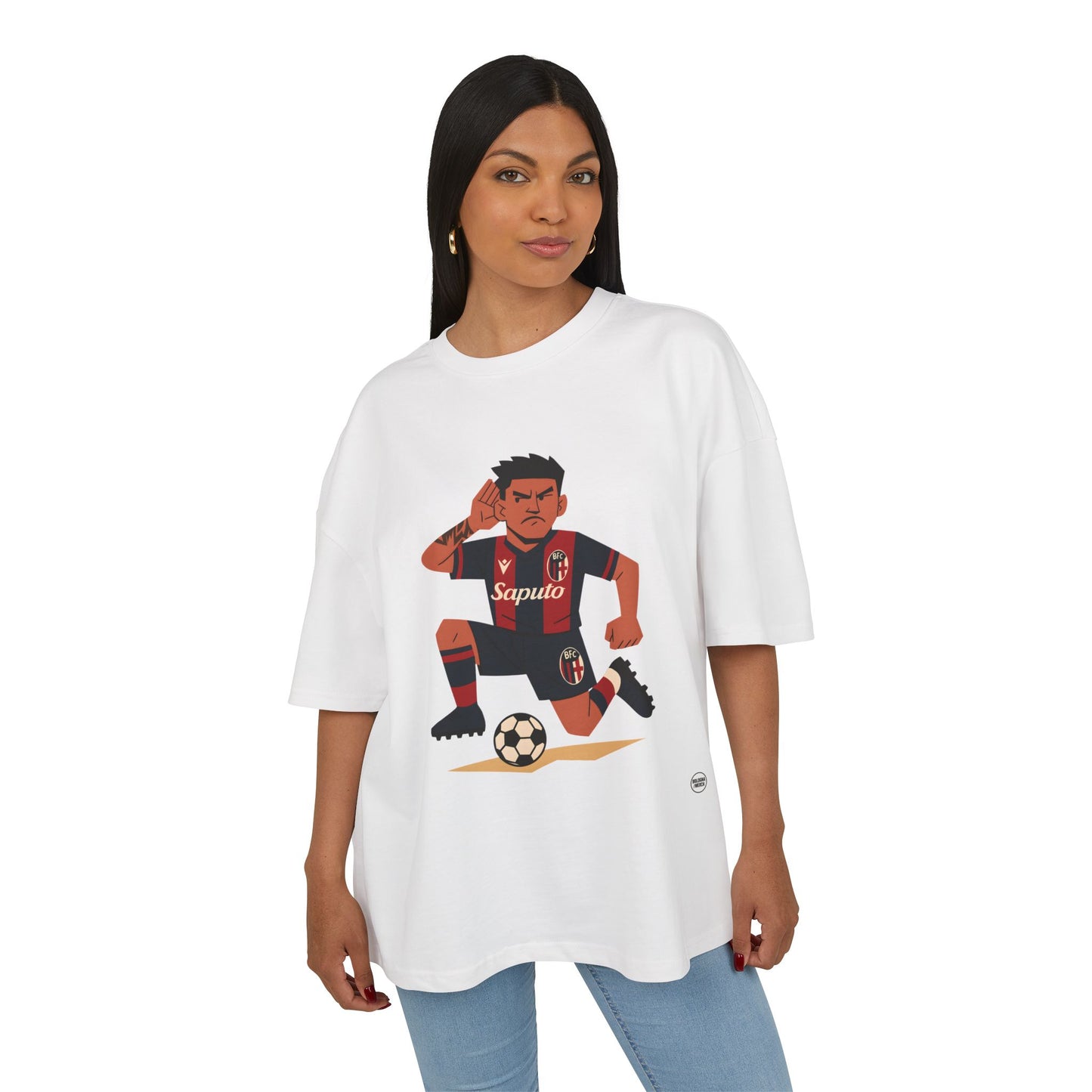 Maglietta Boxy “Santi Castro” – Unisex, Ultra Heavy Cotton