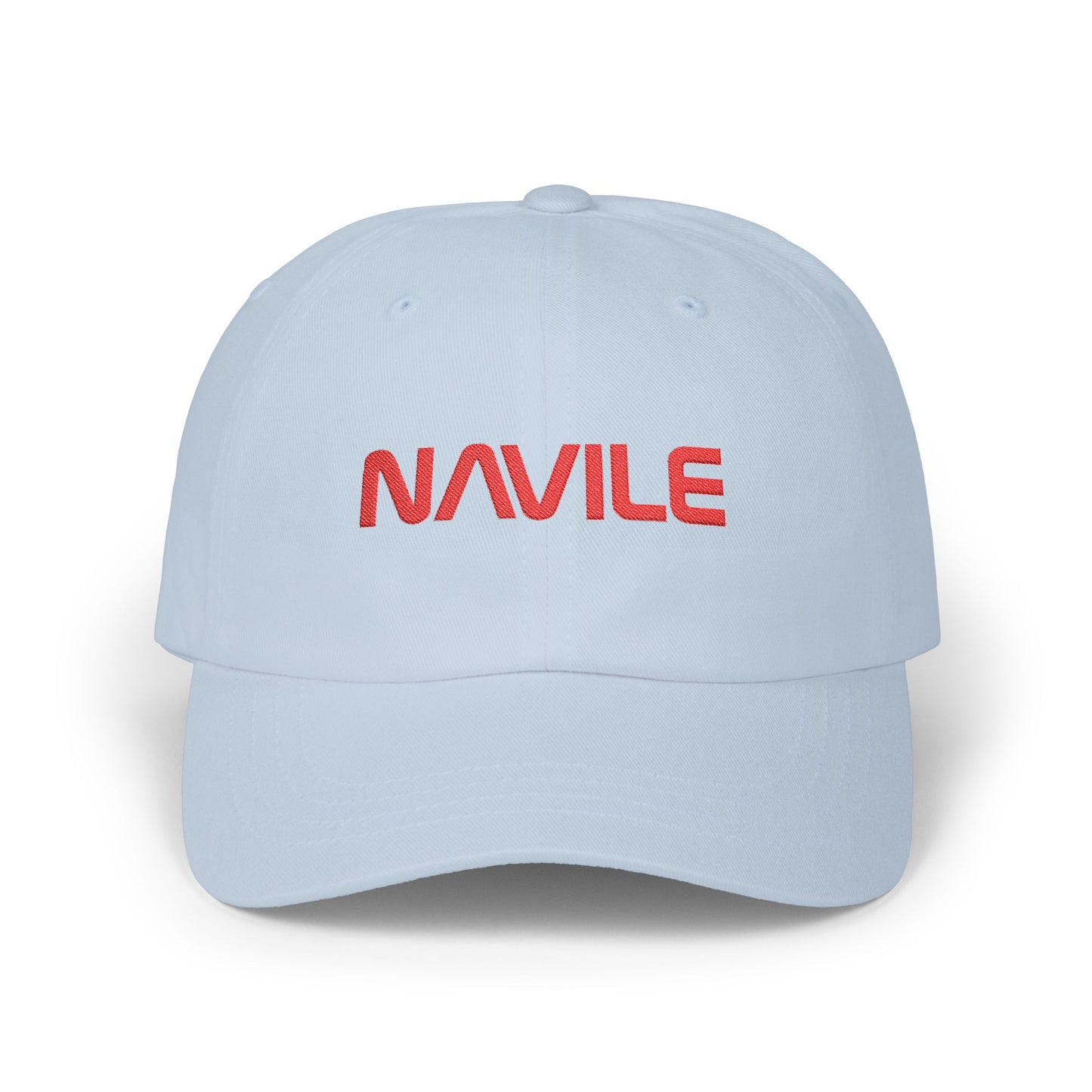 Classic Dad Cap with NAVILE Embroidery, Casual Everyday Hat, Gift for Dads, Summer Accessories, Adjustable Cap for Men